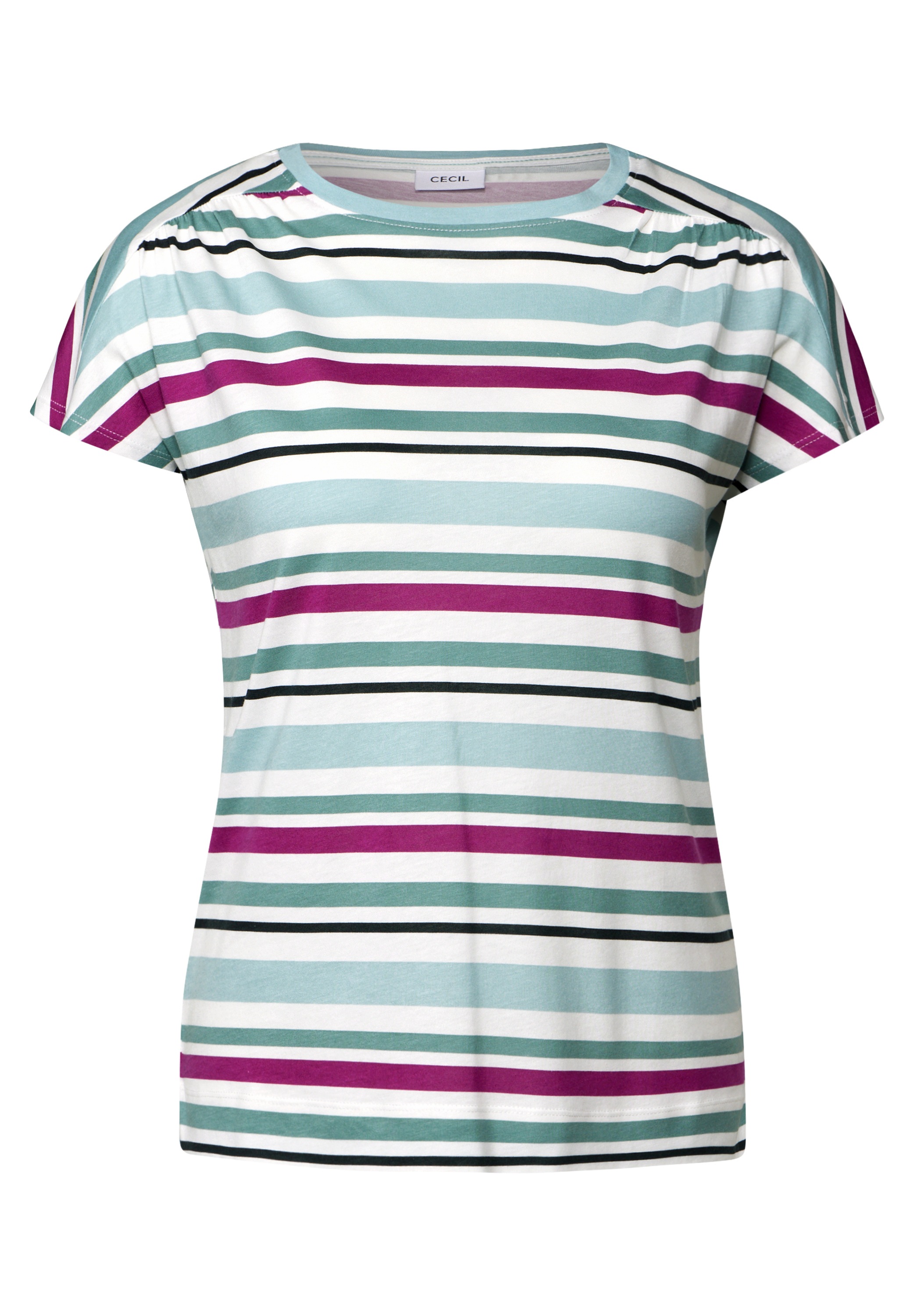 Cecil T-Shirt, im soften Baumwoll-Mix