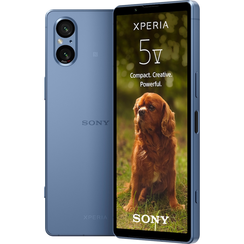 Sony Smartphone »XPERIA 5V«, blau, 15,49 cm/6,1 Zoll, 128 GB Speicherplatz, 12 MP Kamera