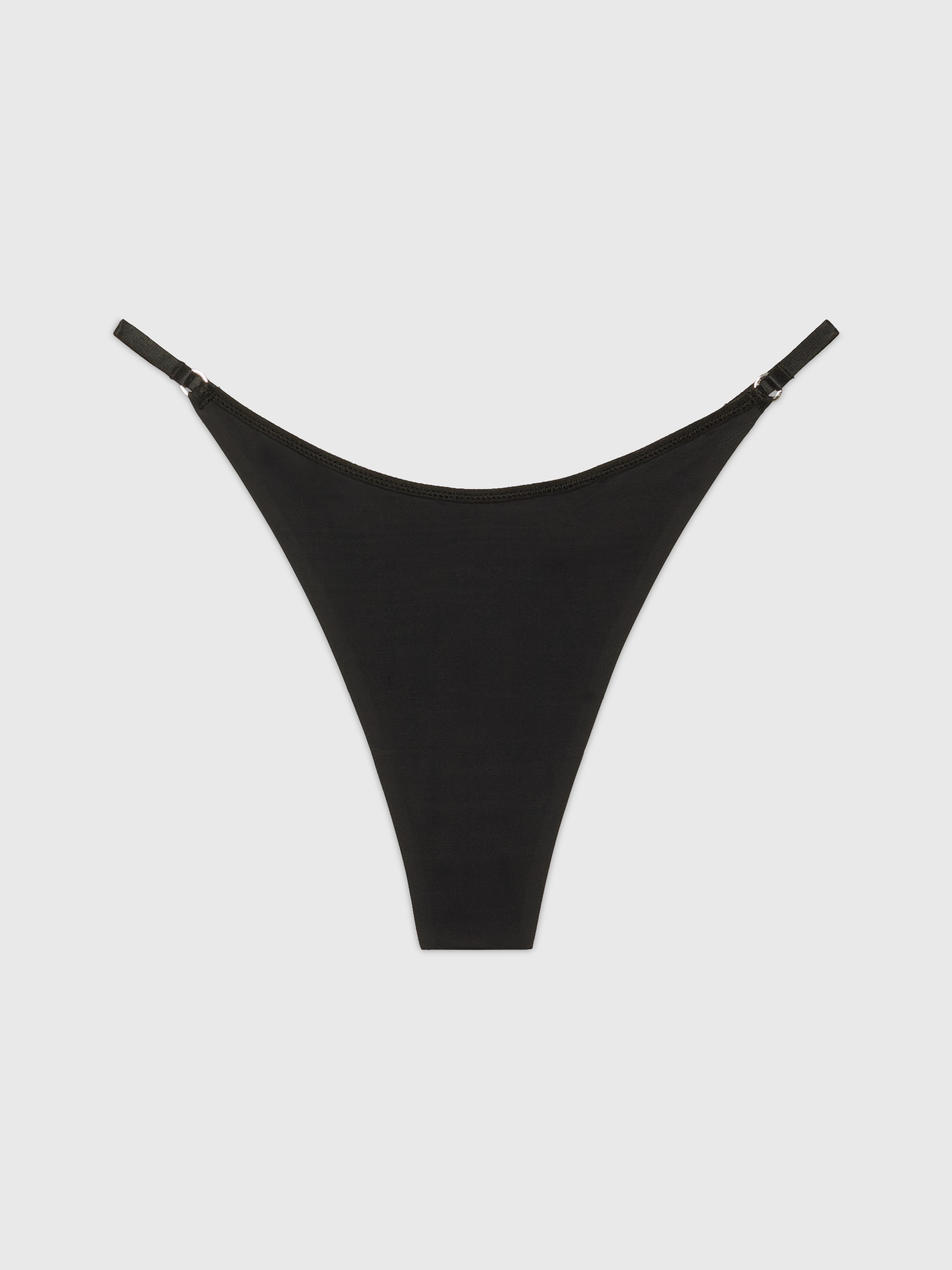 Calvin Klein Underwear String »THONG« seitlich mit goldfarbenem Zierring