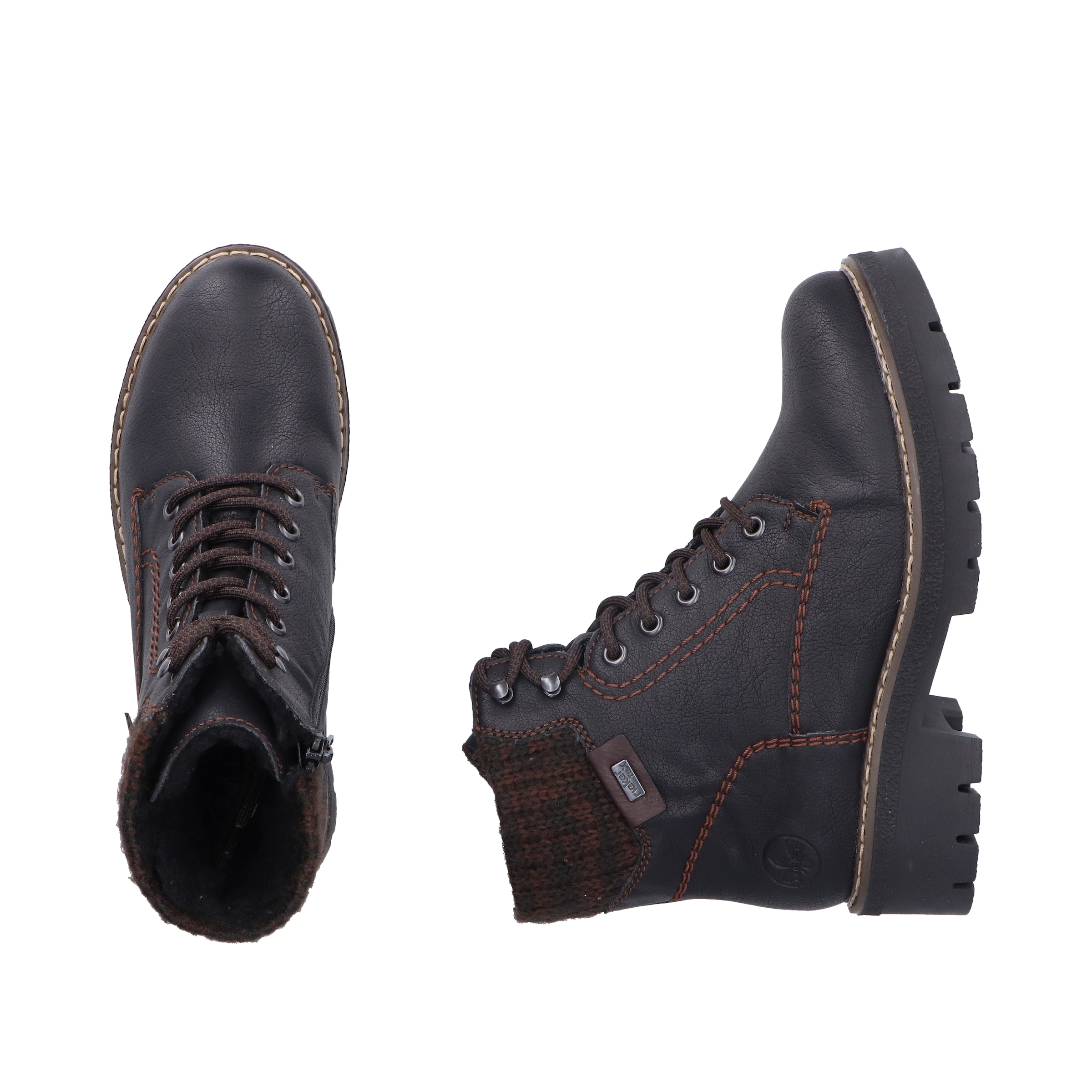 Rieker Winterstiefelette, Schnürboots, Winterboots mit wasserabweisender riekerTEX-Membran