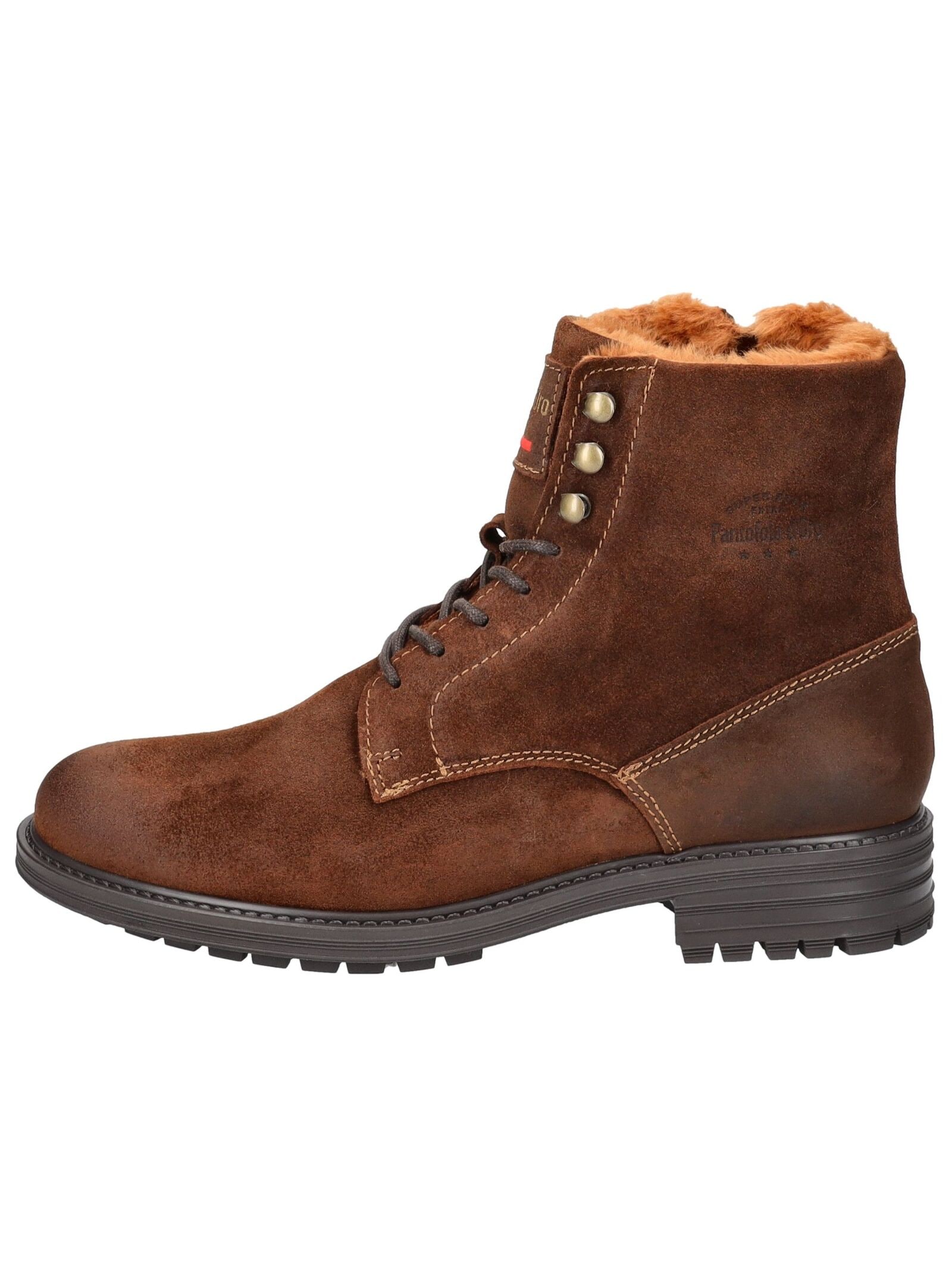 Pantofola d´Oro Schnürstiefelette »Pantofola d'Oro Stiefelette Veloursleder«