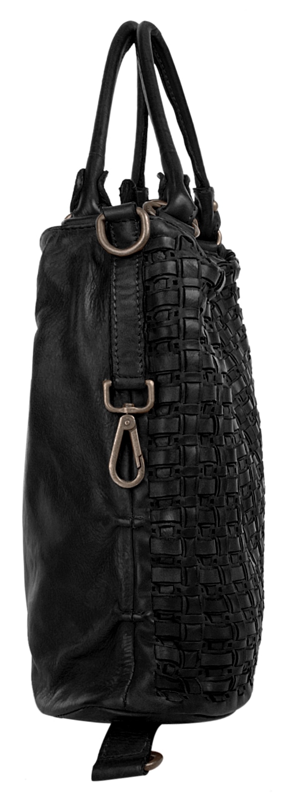forty° Shopper, echt Leder, Made in Italy