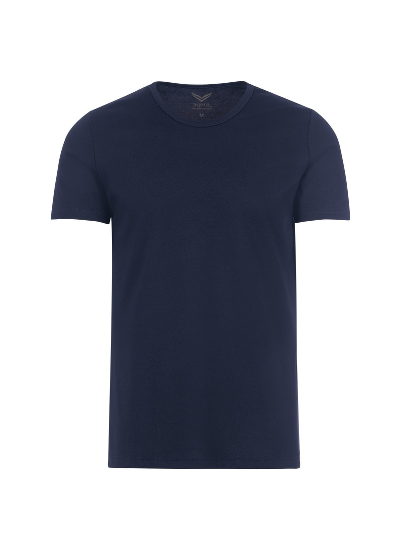 Trigema T-Shirt »TRIGEMA T-Shirt aus Baumwolle/Elastan« BAUR für | kaufen