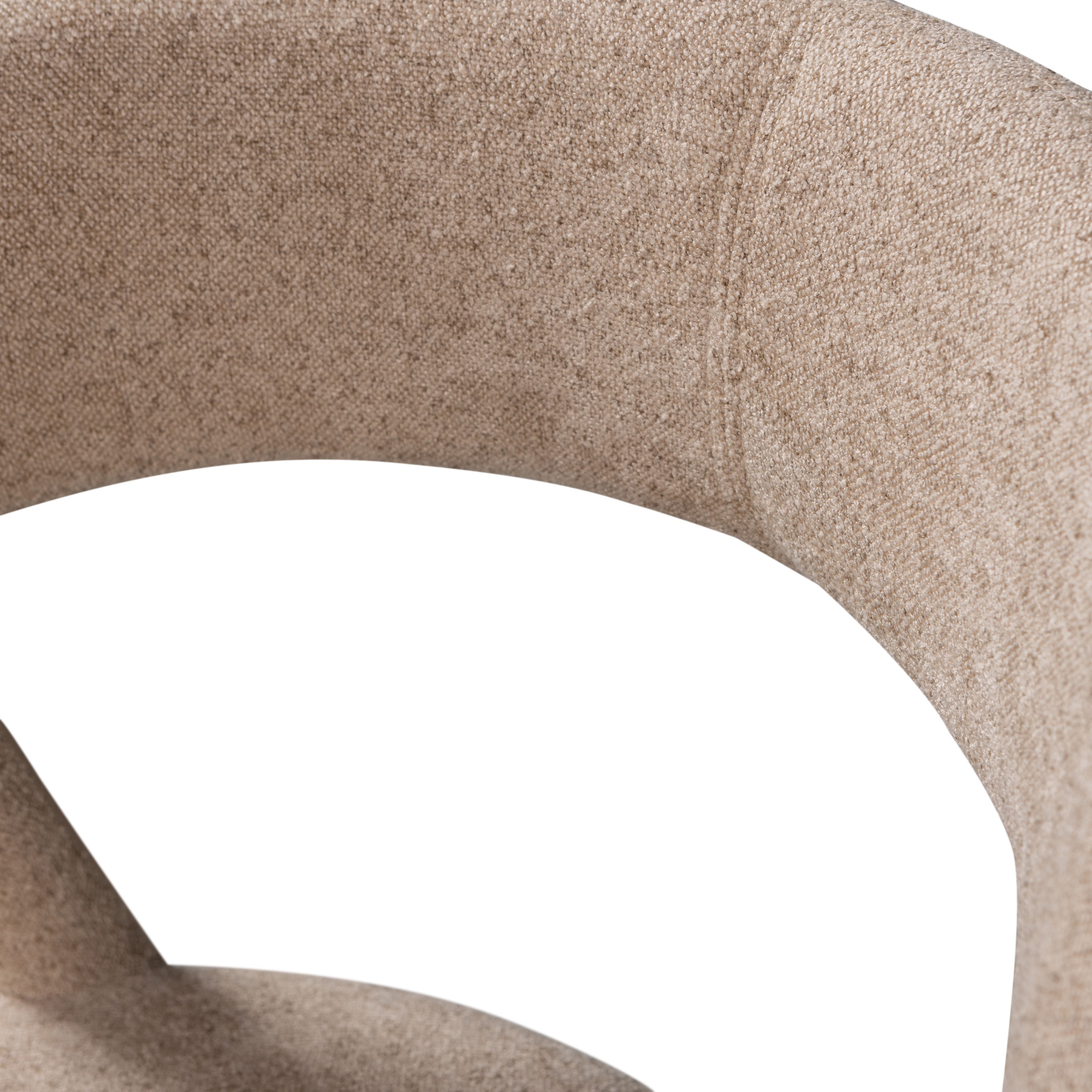 WOOOD Esszimmerstuhl »Noble«, (Set), 2 St., Strukturstoff, komplett mit Stoff bezogen, Höhe 76 cm x Breite 51 cm