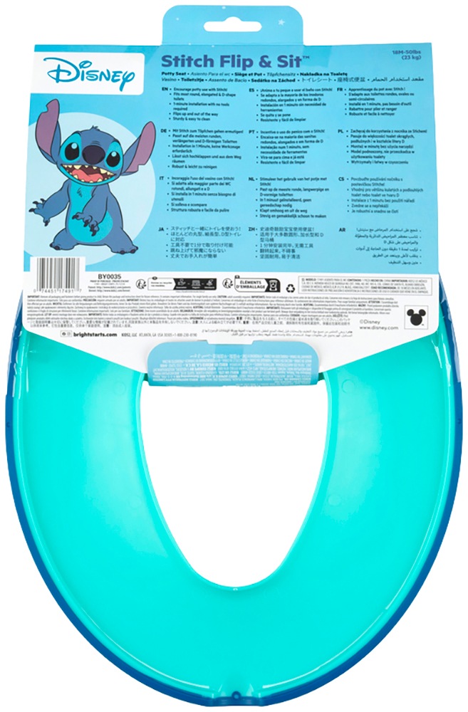 Bright Starts Toilettentrainer »Disney Baby Flip & Sit Toilettensitz«