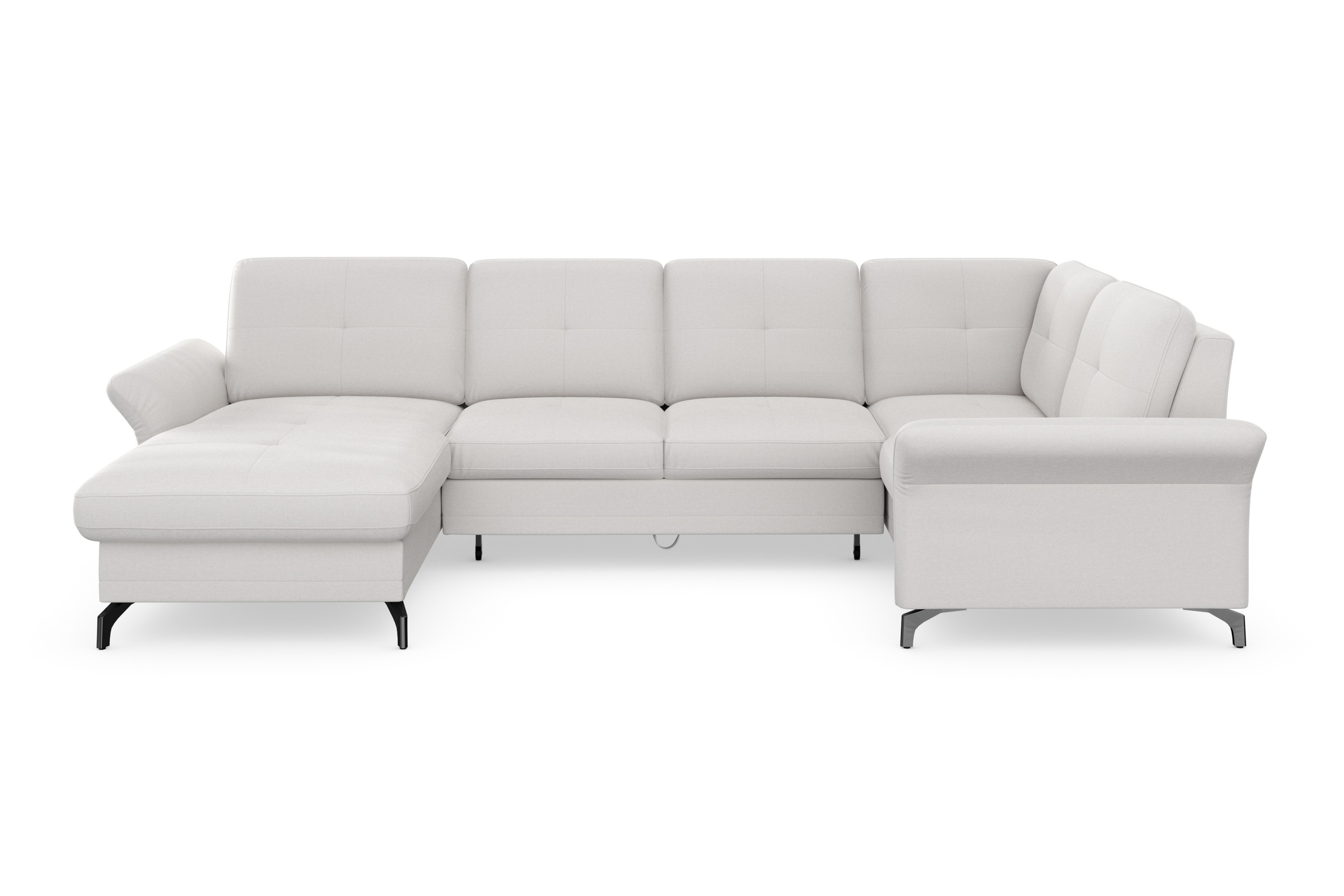 PLACES OF STYLE Wohnlandschaft "Calando U-Form" wahlweise mit Bettfunktion, günstig online kaufen