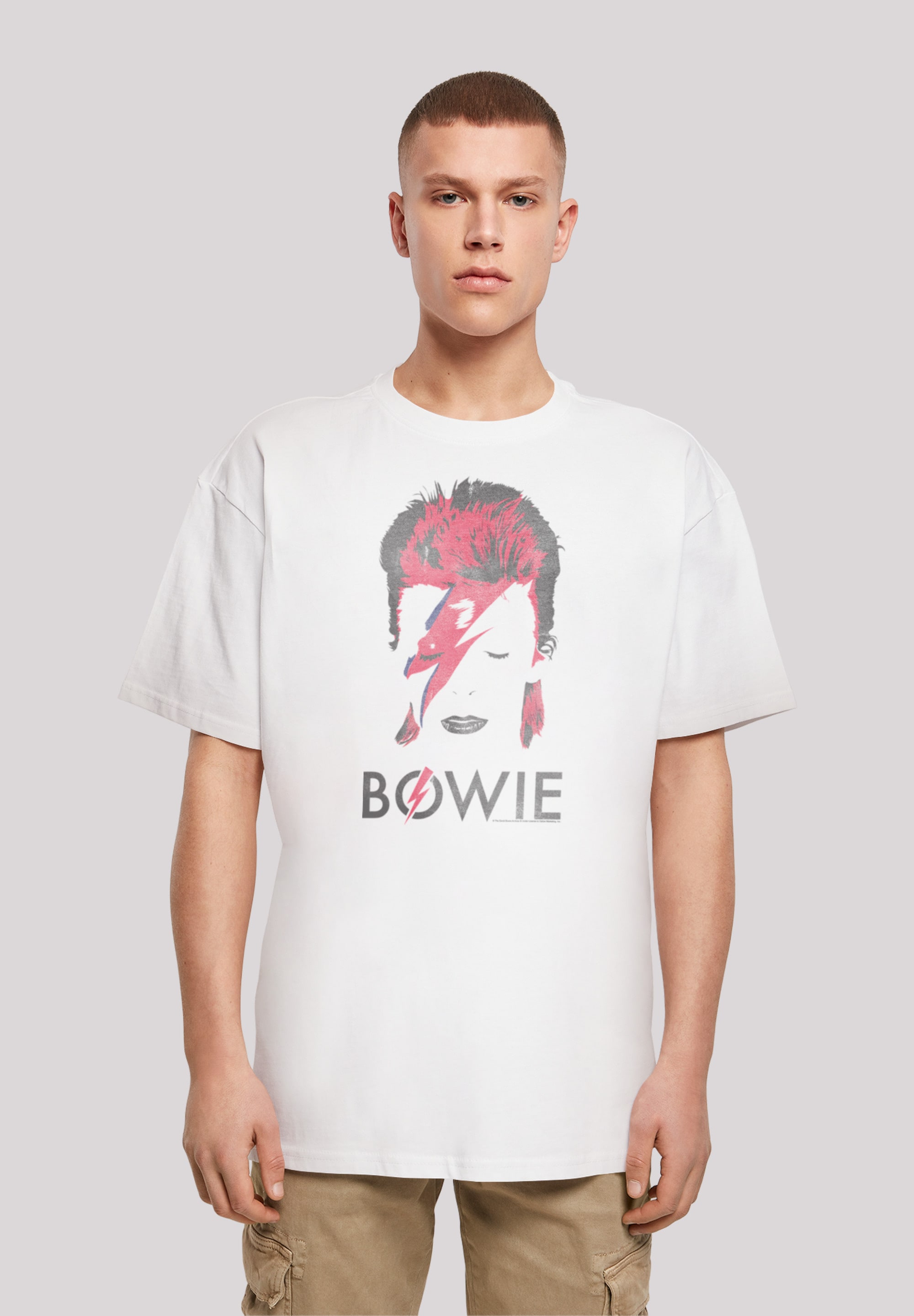 T-Shirt »David Bowie Aladdin Sane Distressed«, Print