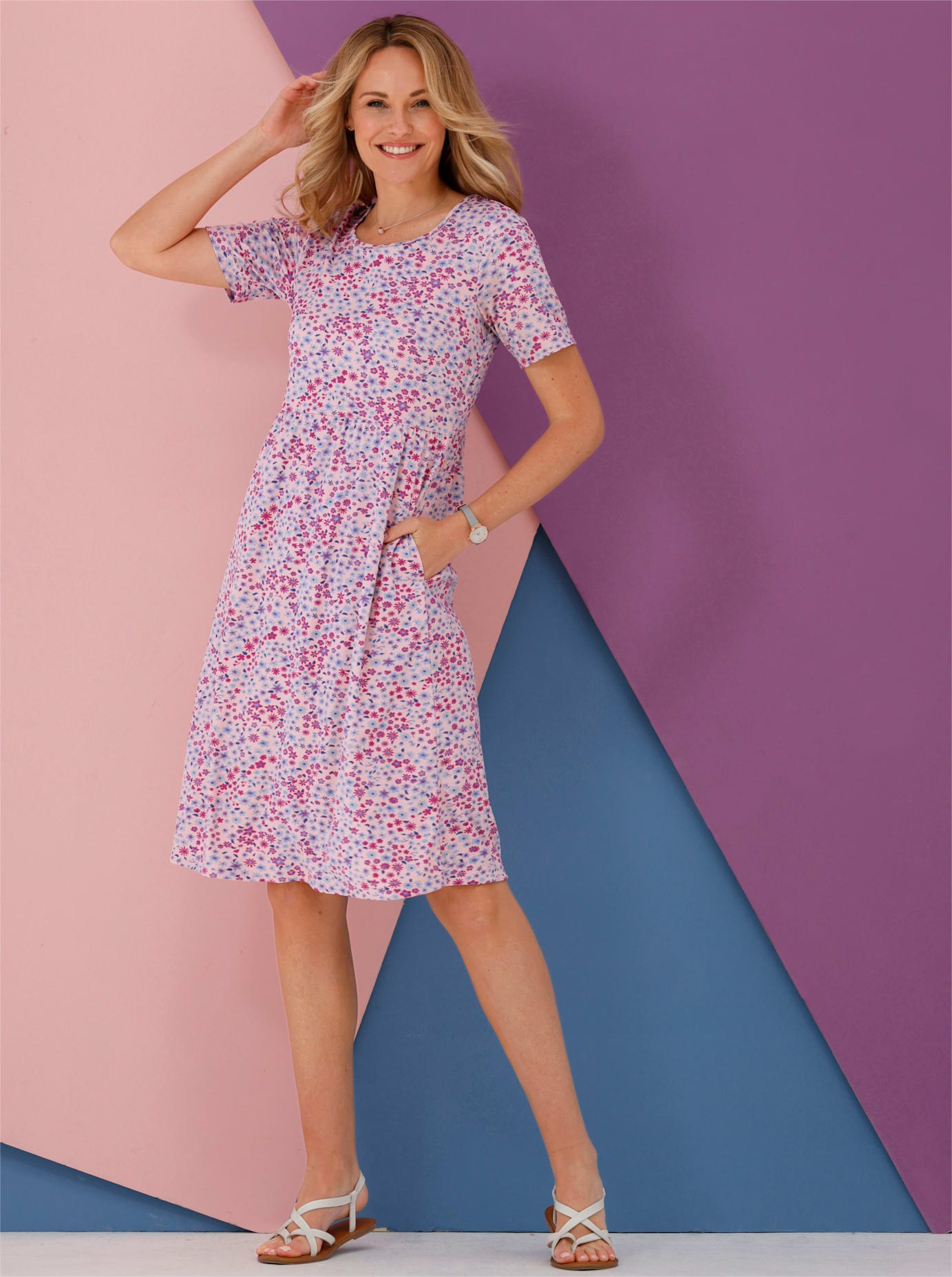 Classic Basics Jerseykleid "Jersey-Kleid" günstig online kaufen