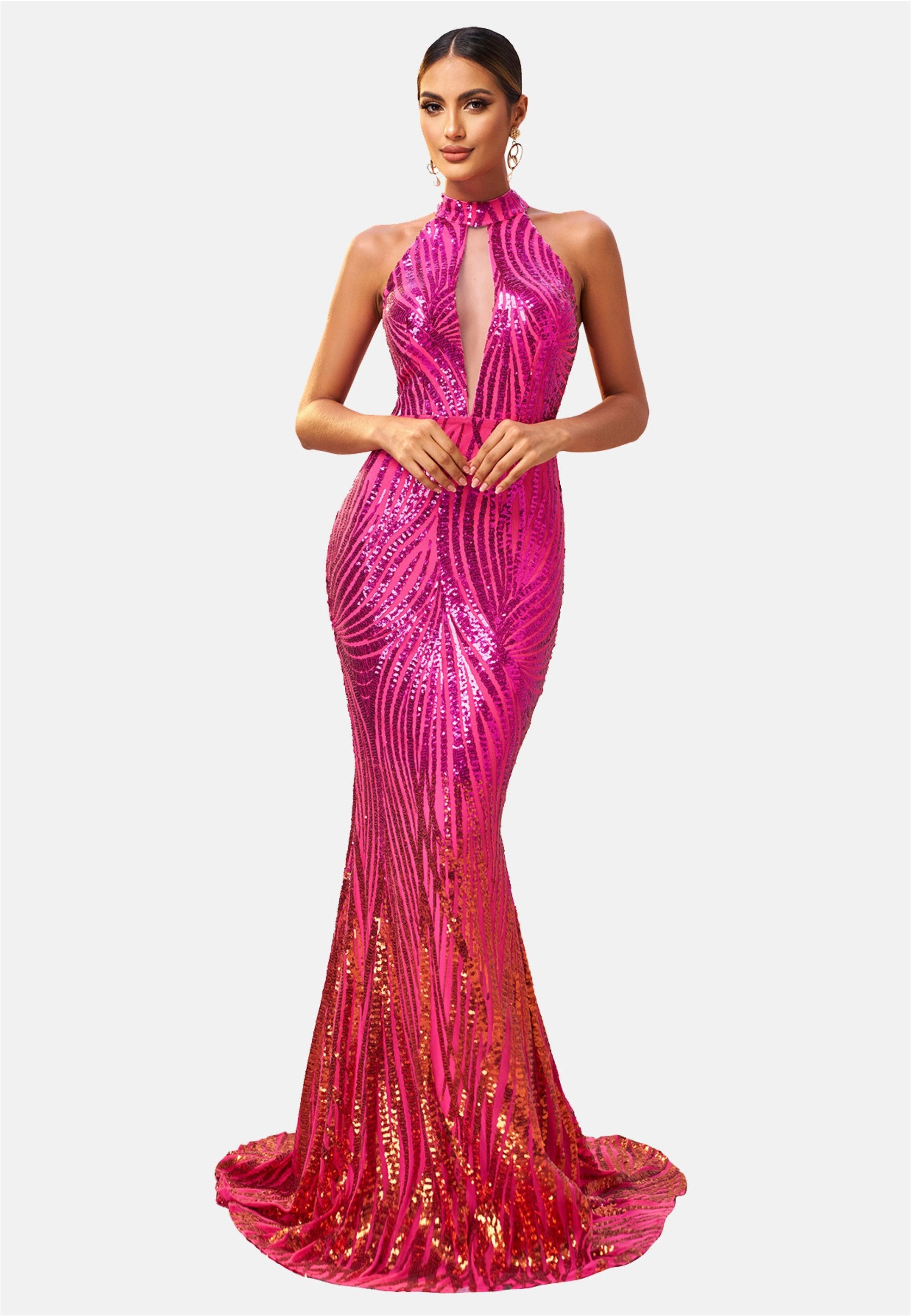 Moda Minx Jerseykleid "Kara Long Dress", im angesagten Mermaid-Schnitt günstig online kaufen