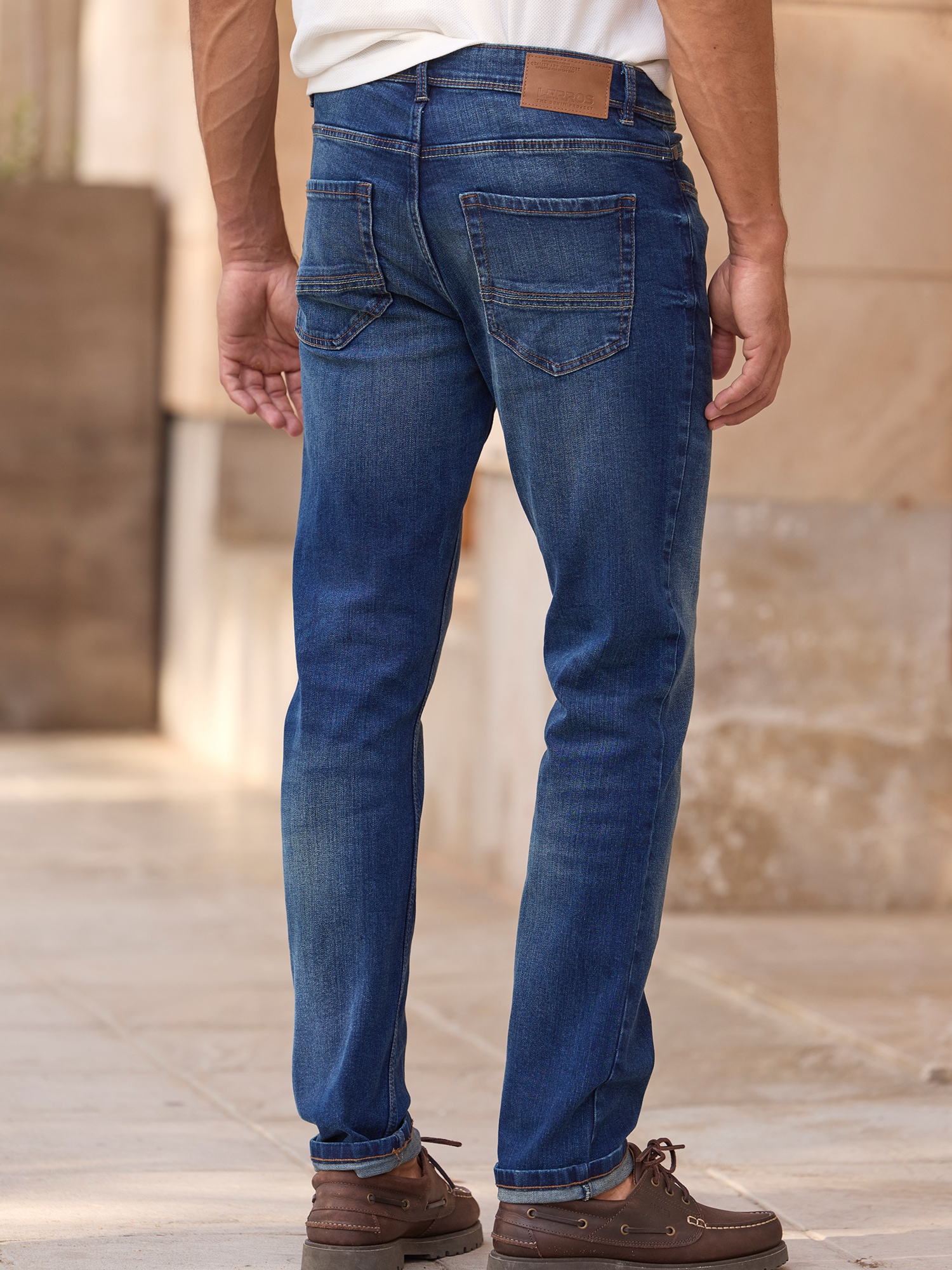 LERROS Relaxhose »Baxter Relaxed Fit Jeans – Bequemer Stretch 5-Pocket Denim«  Bequeme Stretch-Jeans - pflegeleicht, ideal für Alltag & Freizeit