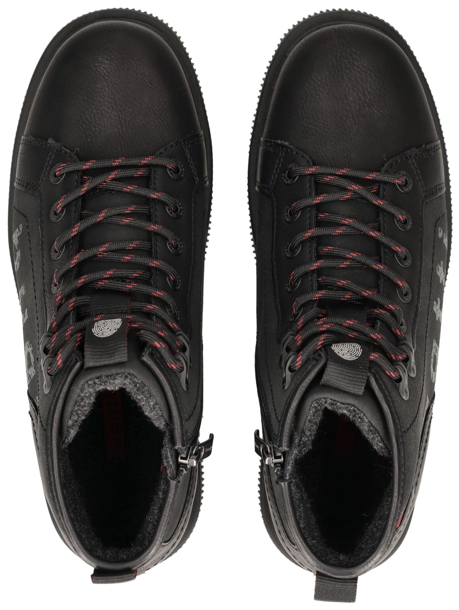 bugatti Schnürstiefelette »bugatti Stiefelette Lederimitat«