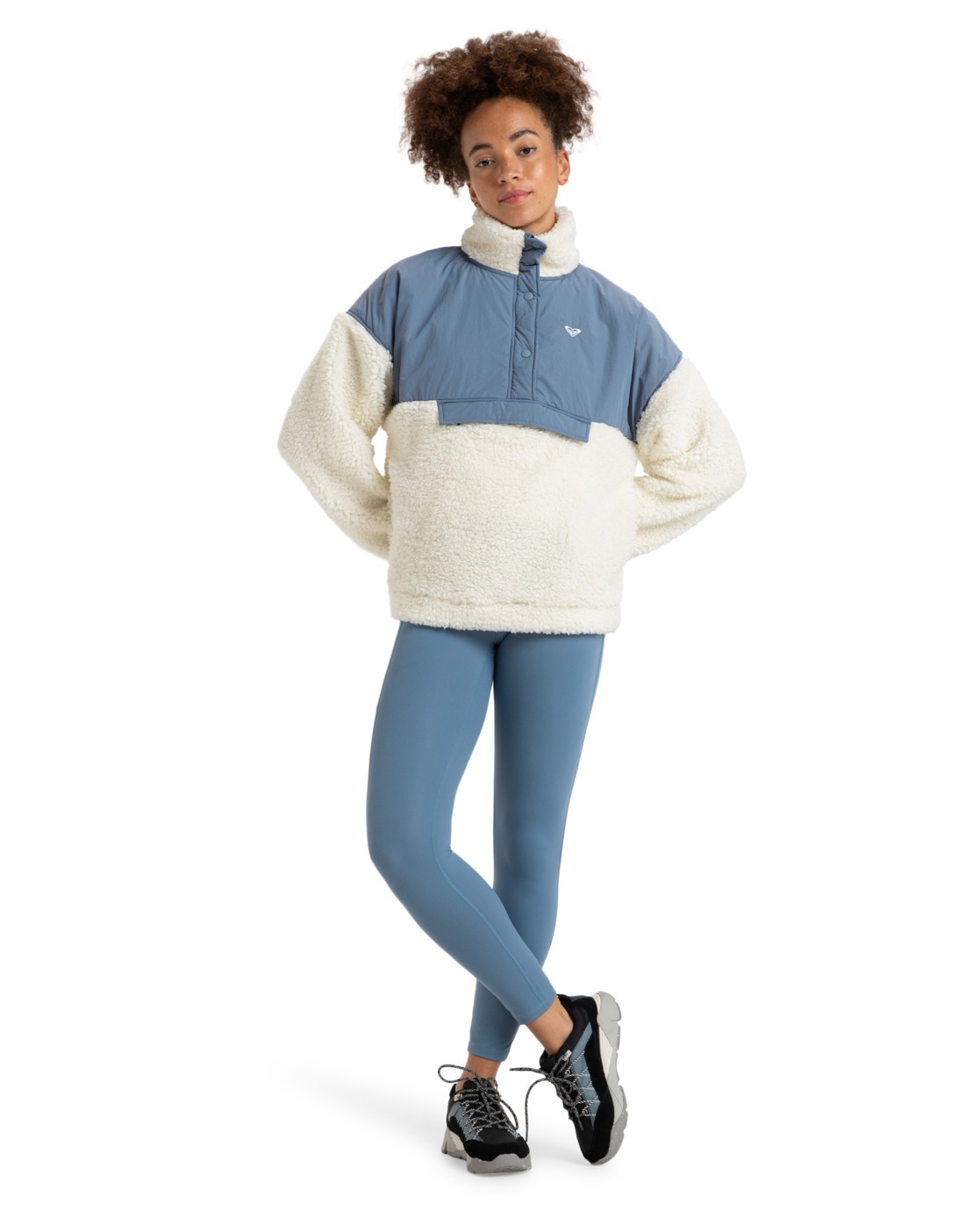 Roxy Fleecepullover »Waves Of Warmth«