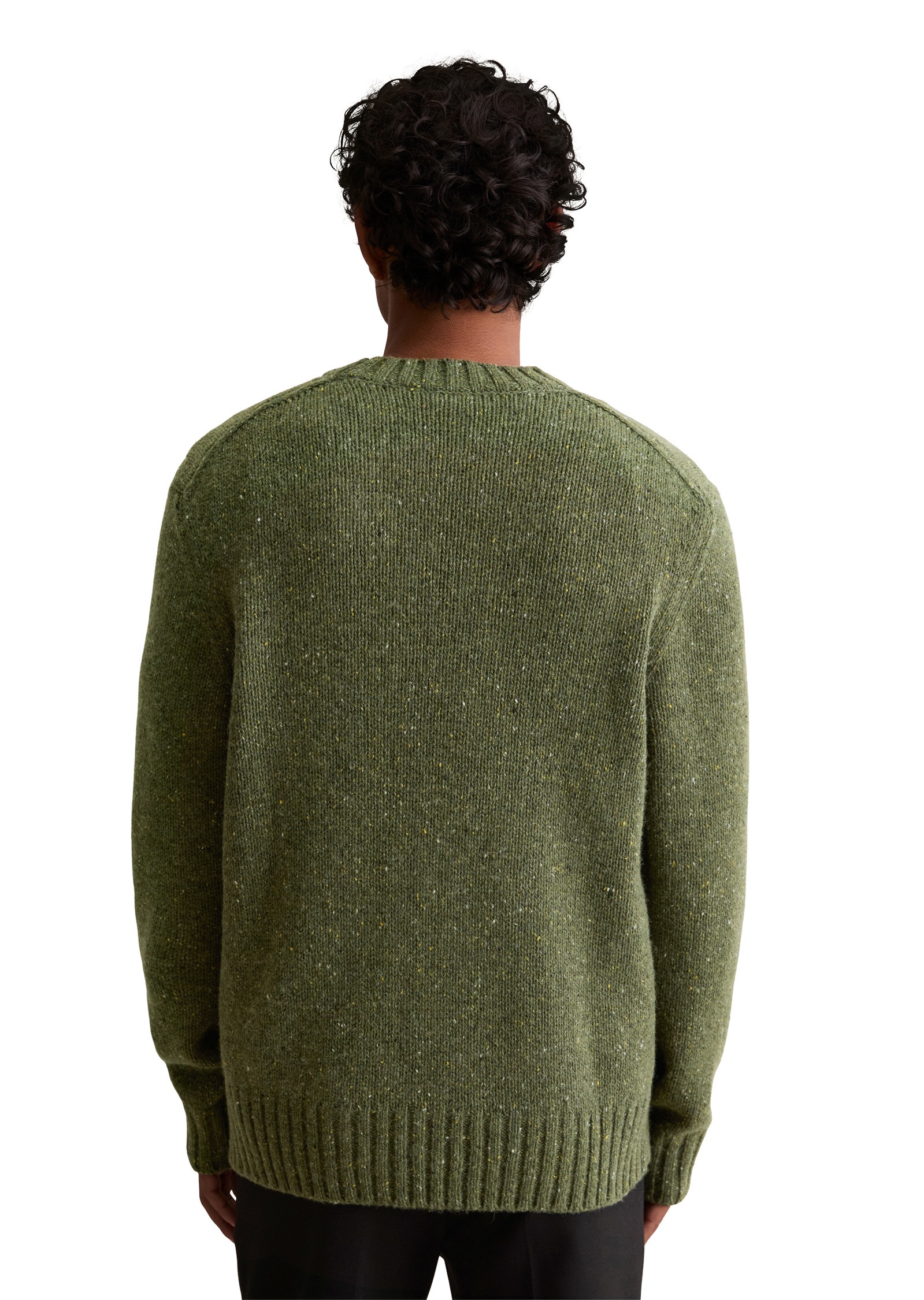 Marc O'Polo DENIM Rundhalspullover »aus weichem Schurwoll-Mix«