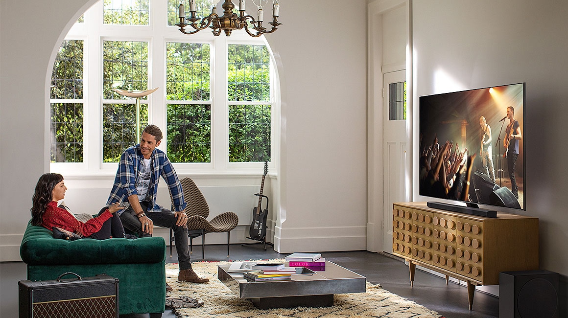 Samsung QLED-Fernseher »GQ75Q80TGT«, 4K Ultra HD, Smart-TV, Quantum HDR 1500,Quantum Prozessor 4K,Direct Full Array
