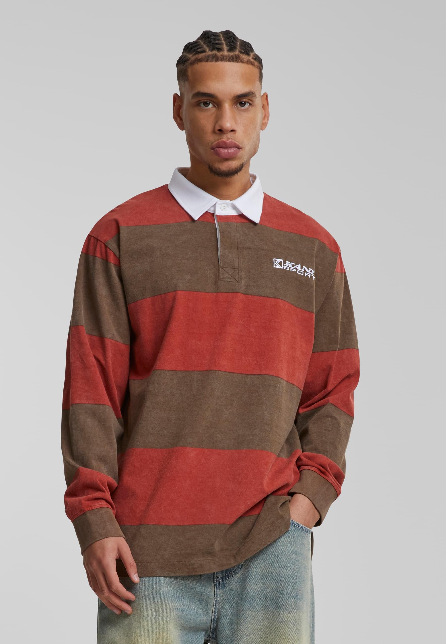 Karl Kani Poloshirt »Karl Kani Karl Kani Og Sport Rugby Shirt«, (1 tlg.)