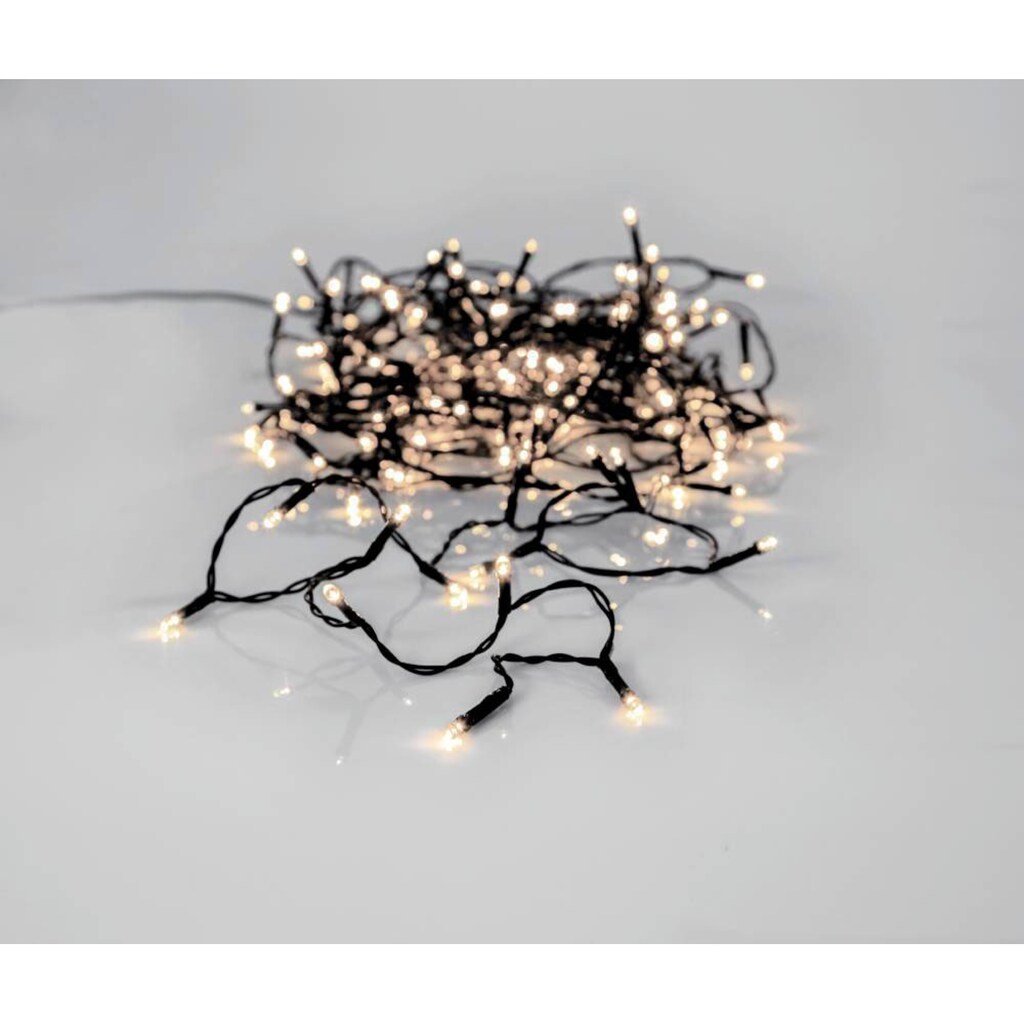 EGLO LED-Lichterkette »CRISPY ICE WHITE, Weihnachtsdeko«, 180 St.-flammig