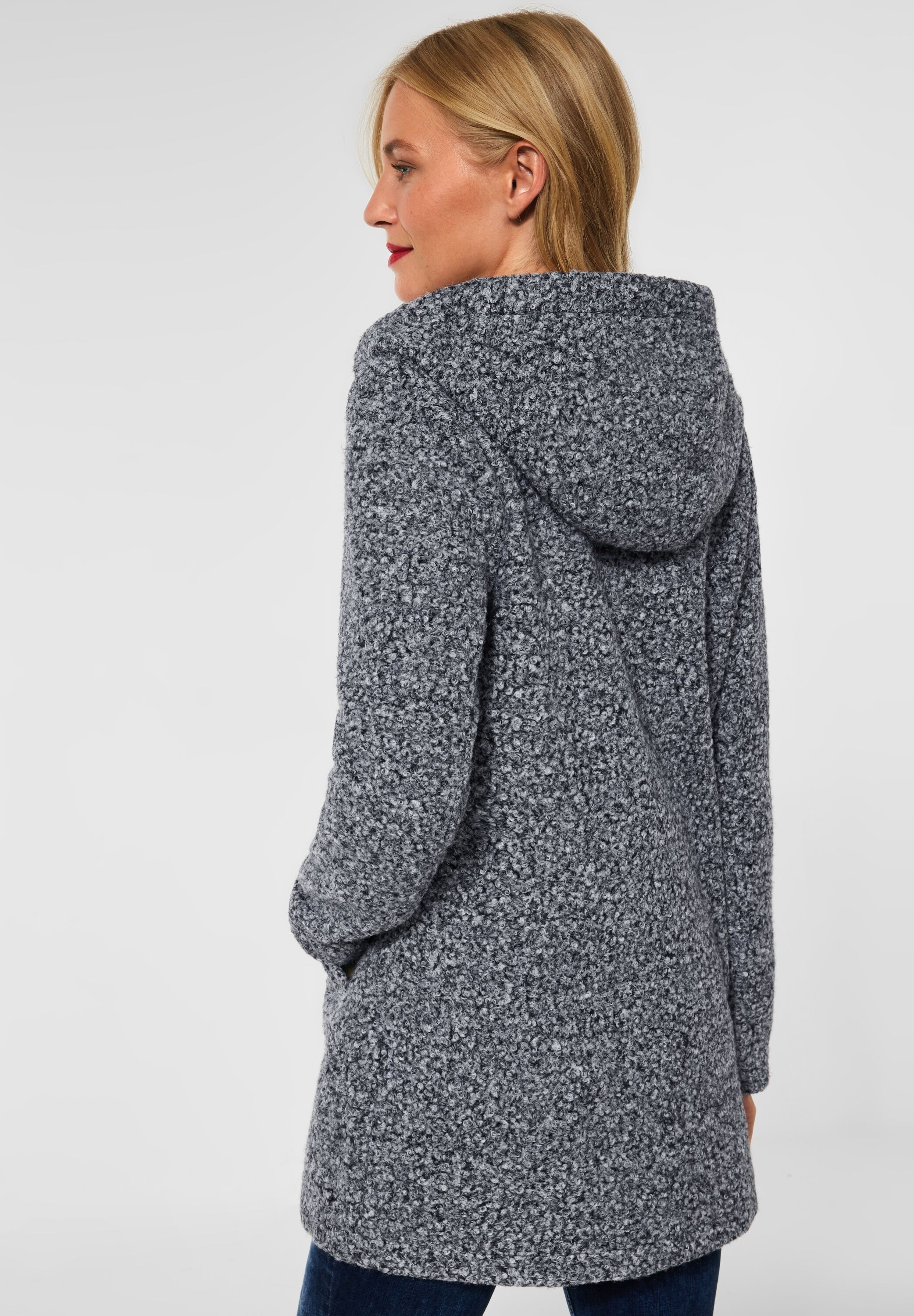 STREET ONE Wollmantel, in Melange Optik