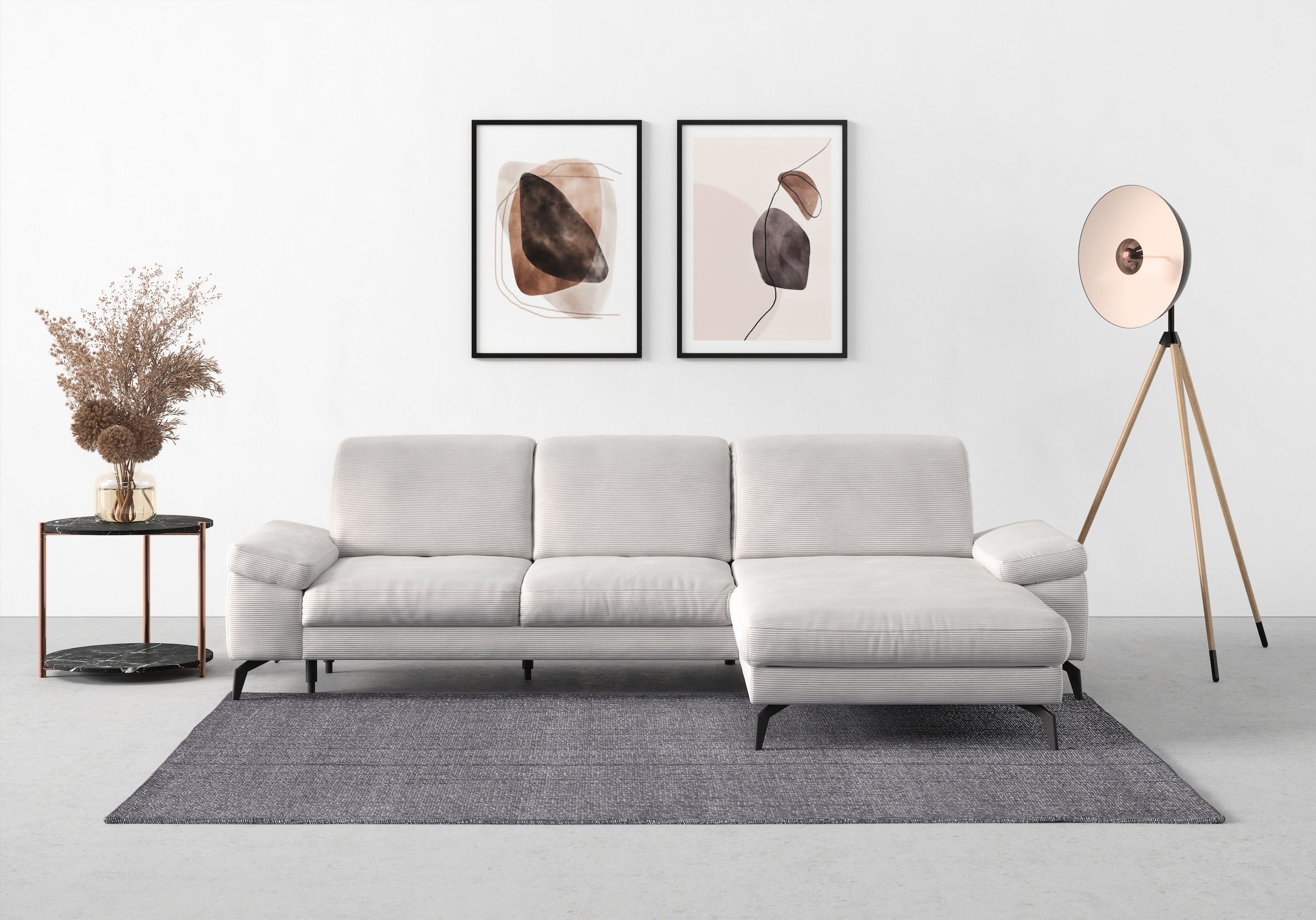 sit&more Sit&more Ecksofa »Cabana L-Form« Recam...