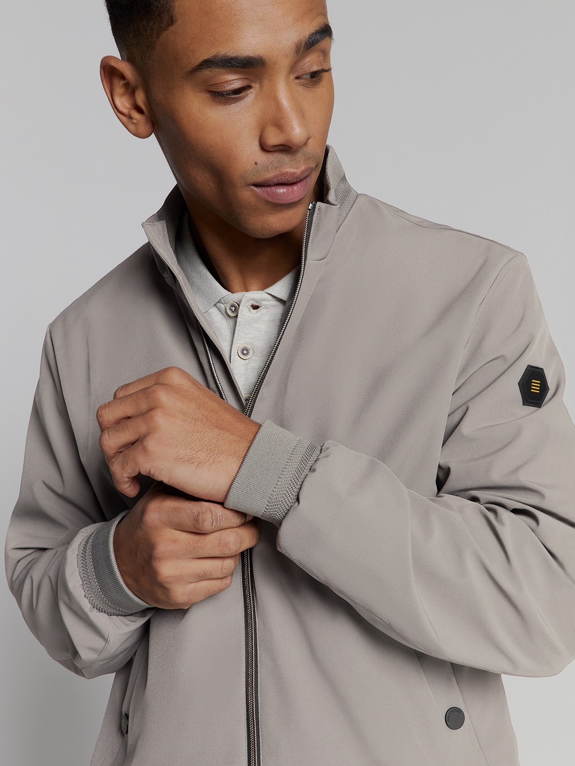 NO EXCESS Kurzjacke »No Excess Jacke Short Fit Jacket Short Fit Clean Soft«