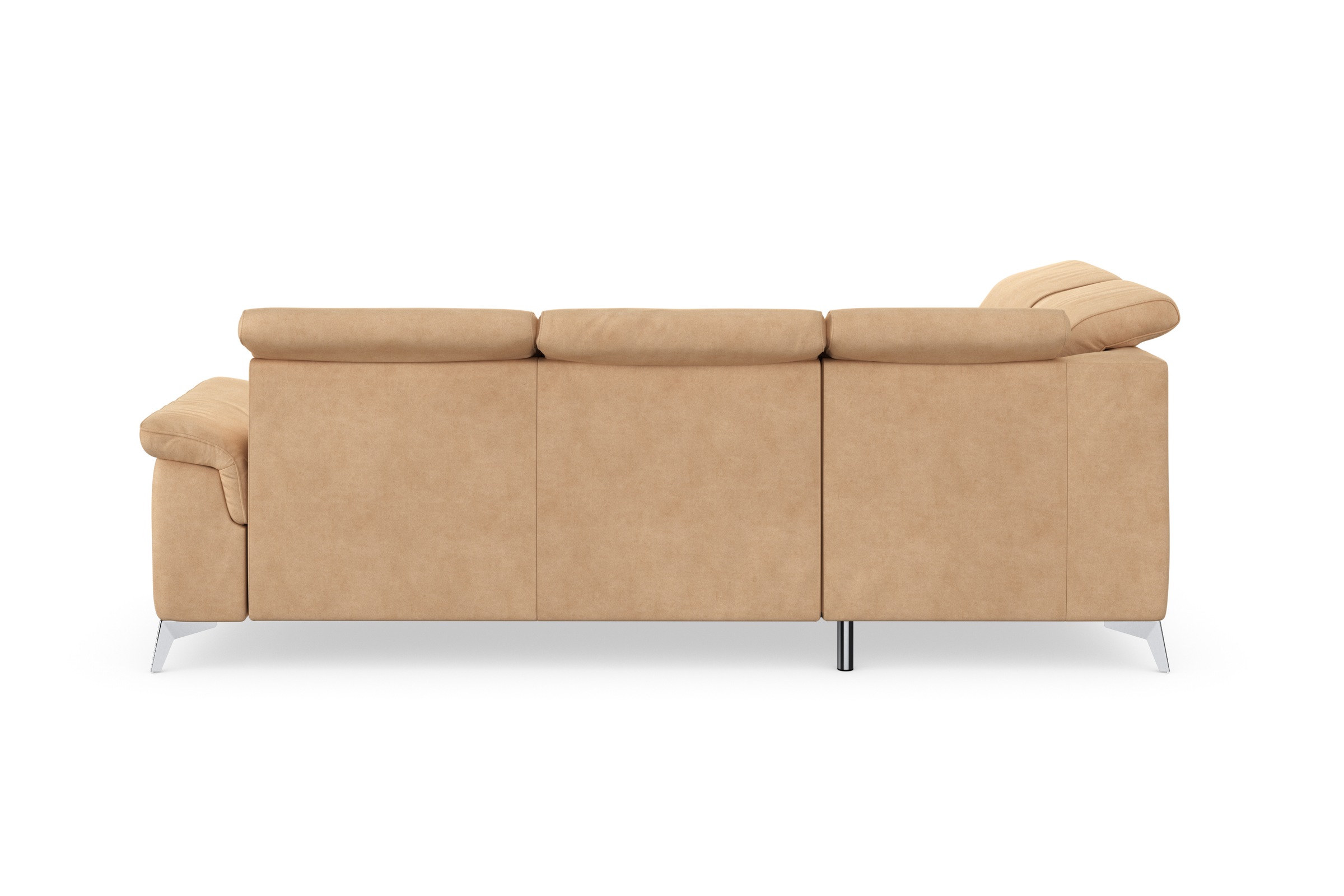 Ecksofa SIT & MORE "Sinatra L-Form", braun (macchiato), B:251cm H:85cm T:220cm, 100% Polyester, Sofas, Ecksofa, mit Ottomane, optional mit Kopfteilverstellung und Armteilfunktion 9