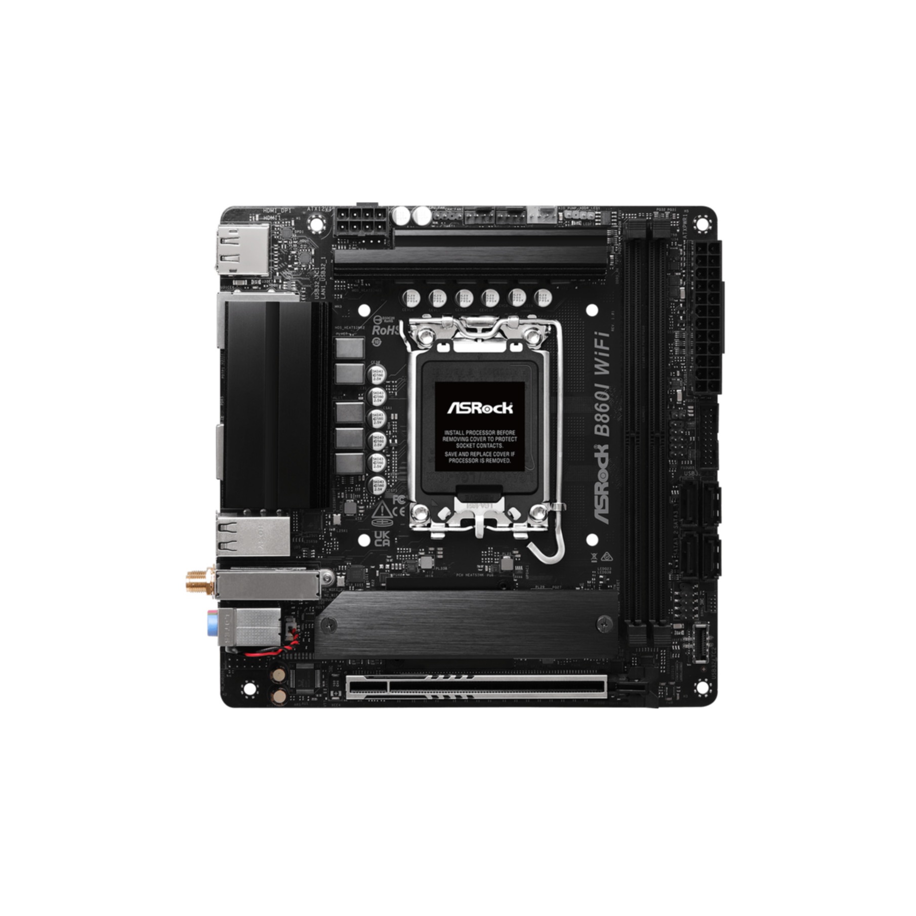 Asrock Mainboard »B860I WiFi«