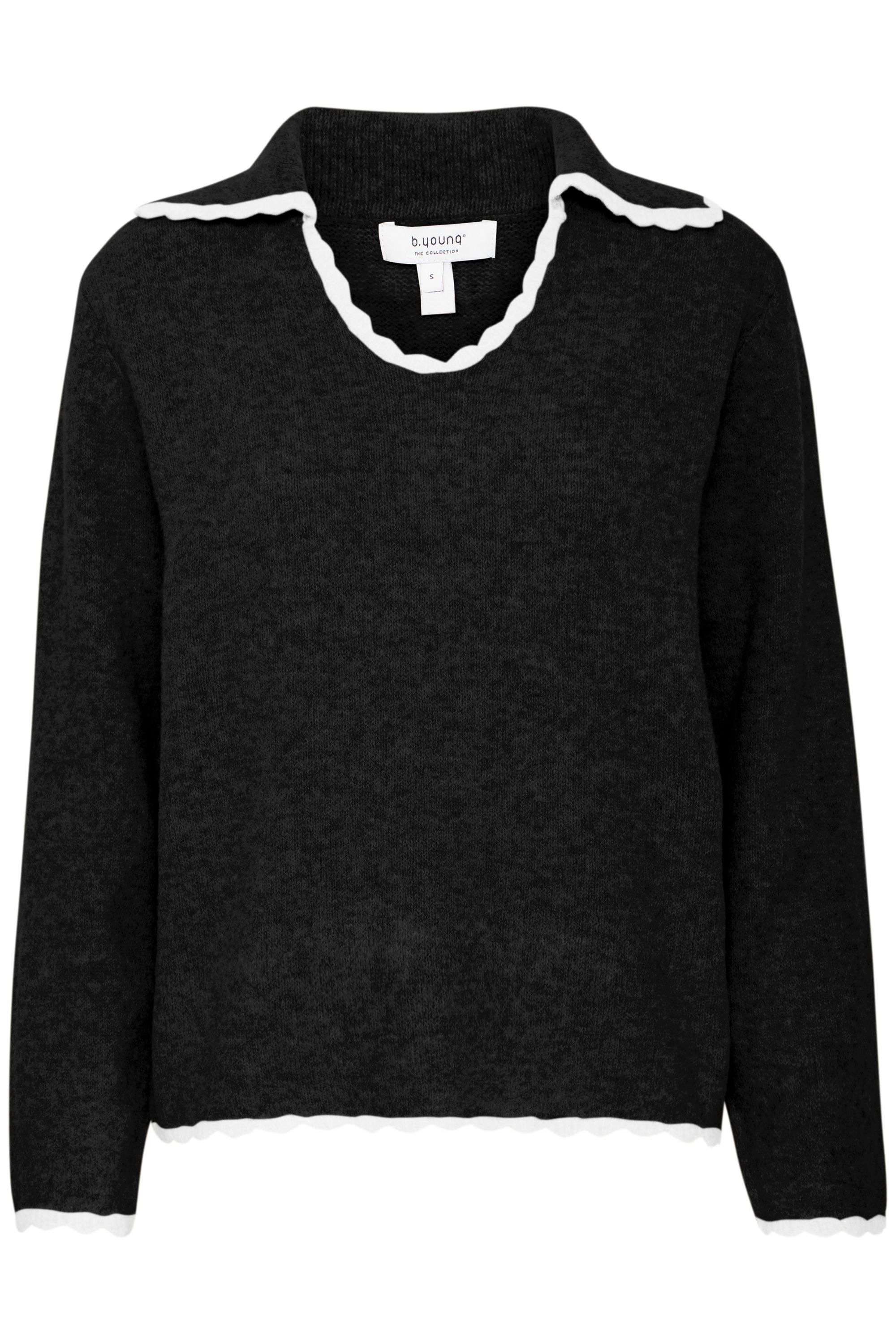 b.young Strickpullover "Strickpullover BYNINNA W. COLLAR -" günstig online kaufen