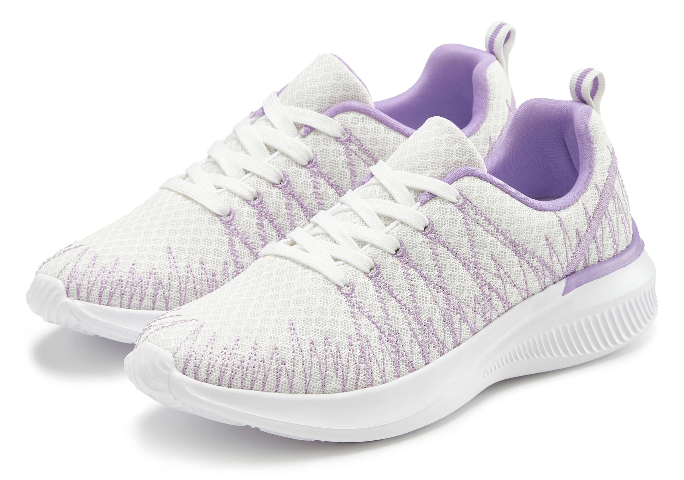 Vivance Sneaker, Freizeitschuh, Halbschuh im sportiven Look VEGAN günstig online kaufen