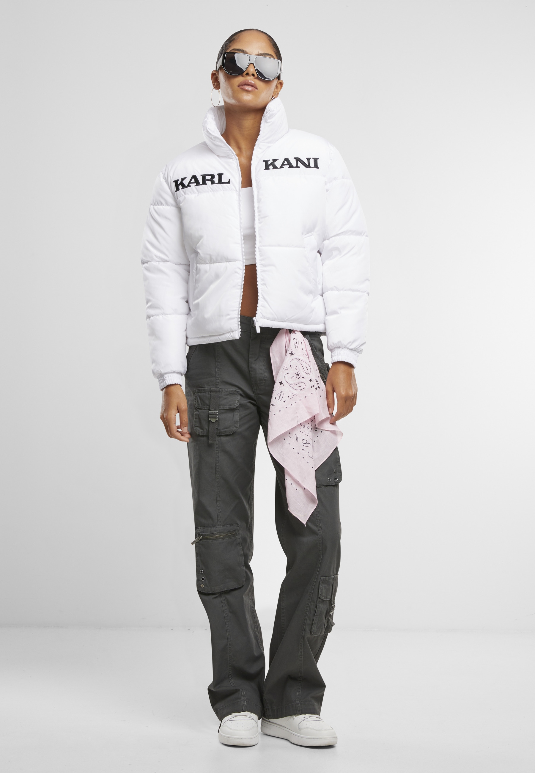 Karl Kani Winterjacke »Karl Kani Karl Kani Retro Essential Puffer Jacket« 1 Stk. tlg. ohne Kapuze