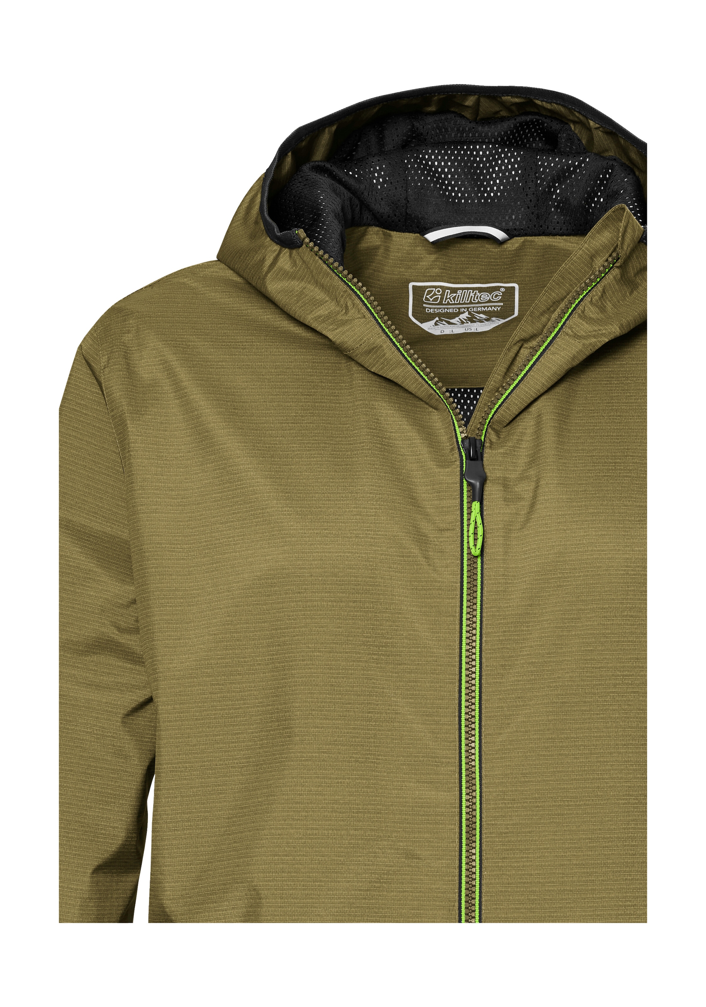 Killtec Outdoorjacke »KOS 112 MN JCKT«, Herren Funktionsjacke: leicht, wasser- und winddicht, atmungsaktiv