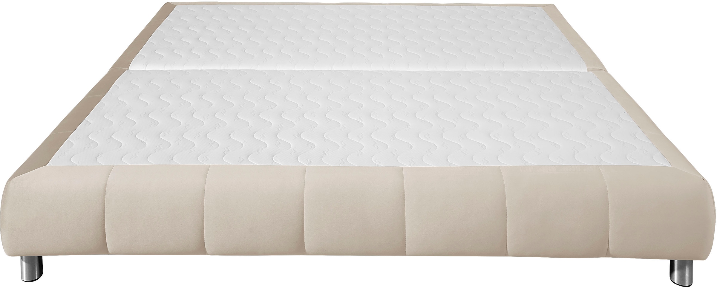 andas Boxspringbett »Salo«, Ohne Kopfteil, inkl. Topper, auch in Überlänge 220 cm