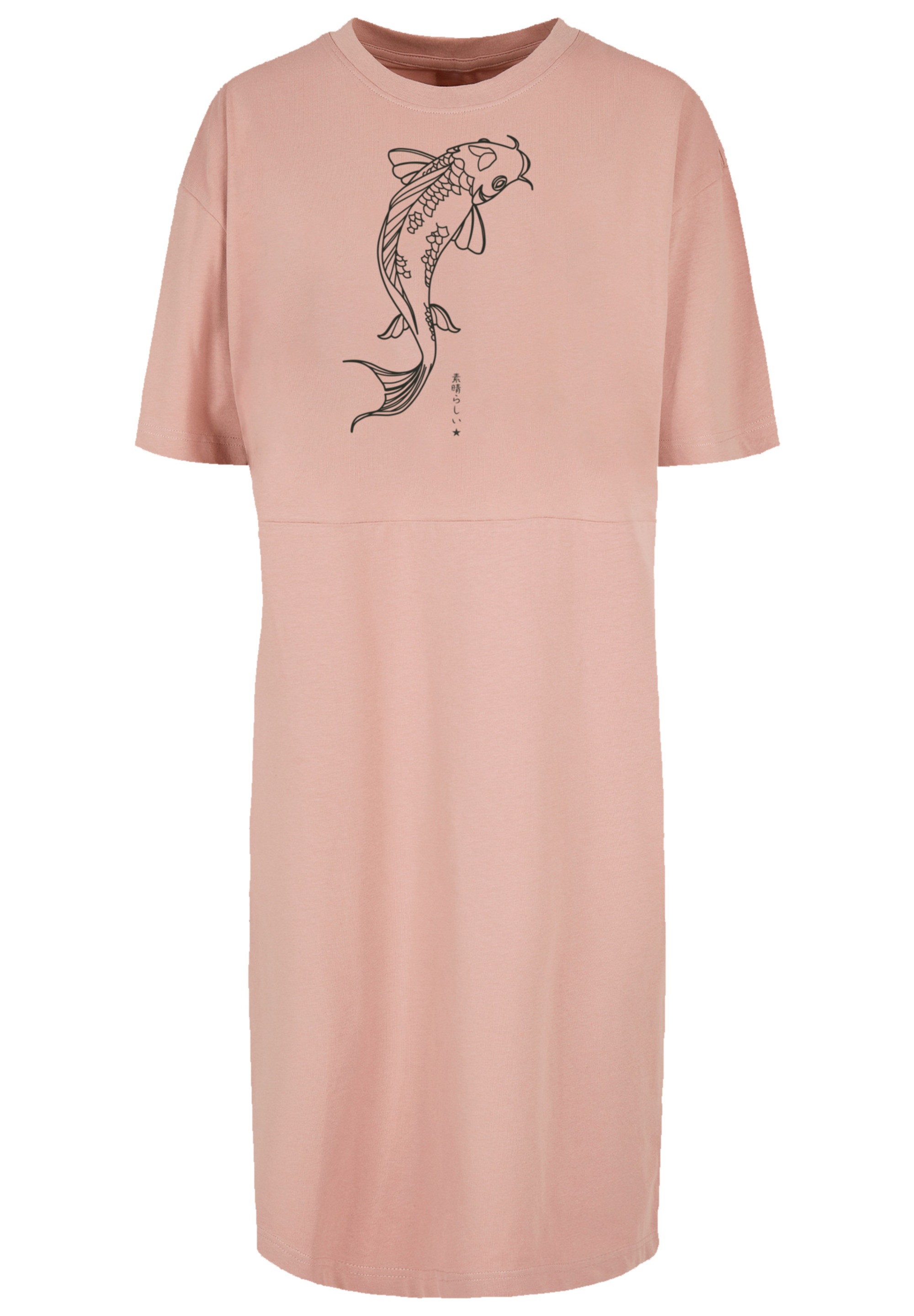 F4NT4STIC Shirtkleid »Koi Karpfen Asia«, Print