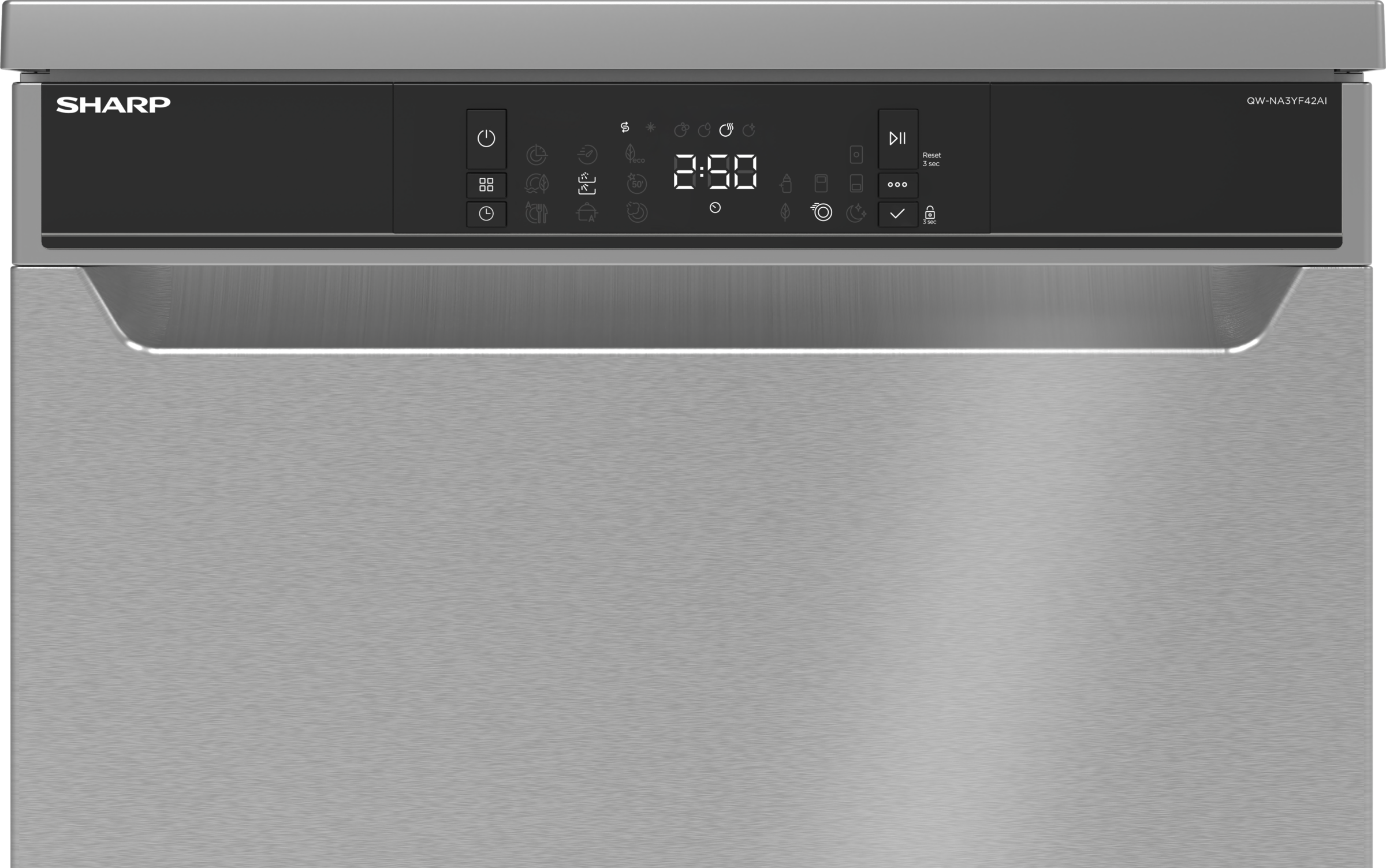 Sharp Standgeschirrspüler »QW-NA3YF42AI-DE«, 14 Maßgedecke