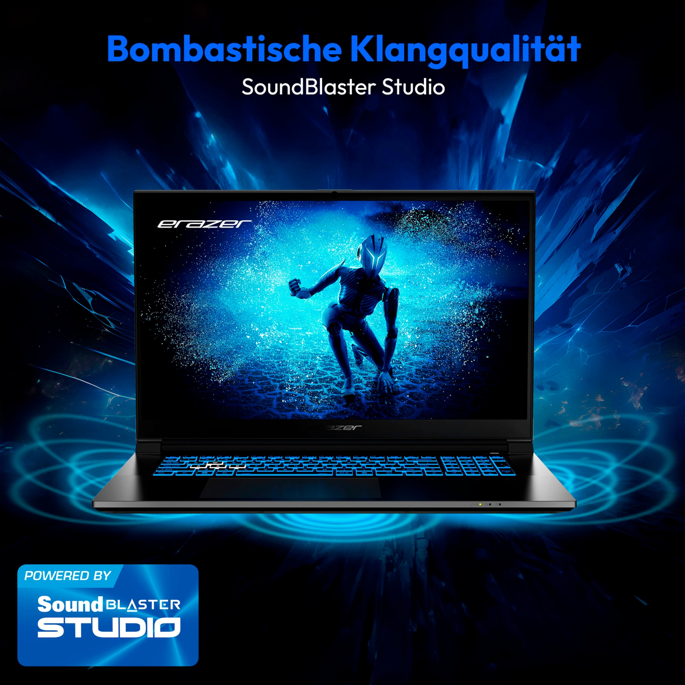 Medion® Gaming-Notebook »ERAZER Defender P50i (MD62678)«, 43,9 cm, / 17,3 Zoll, Intel, Core i7, GeForce RTX 4060, 1000 GB SSD