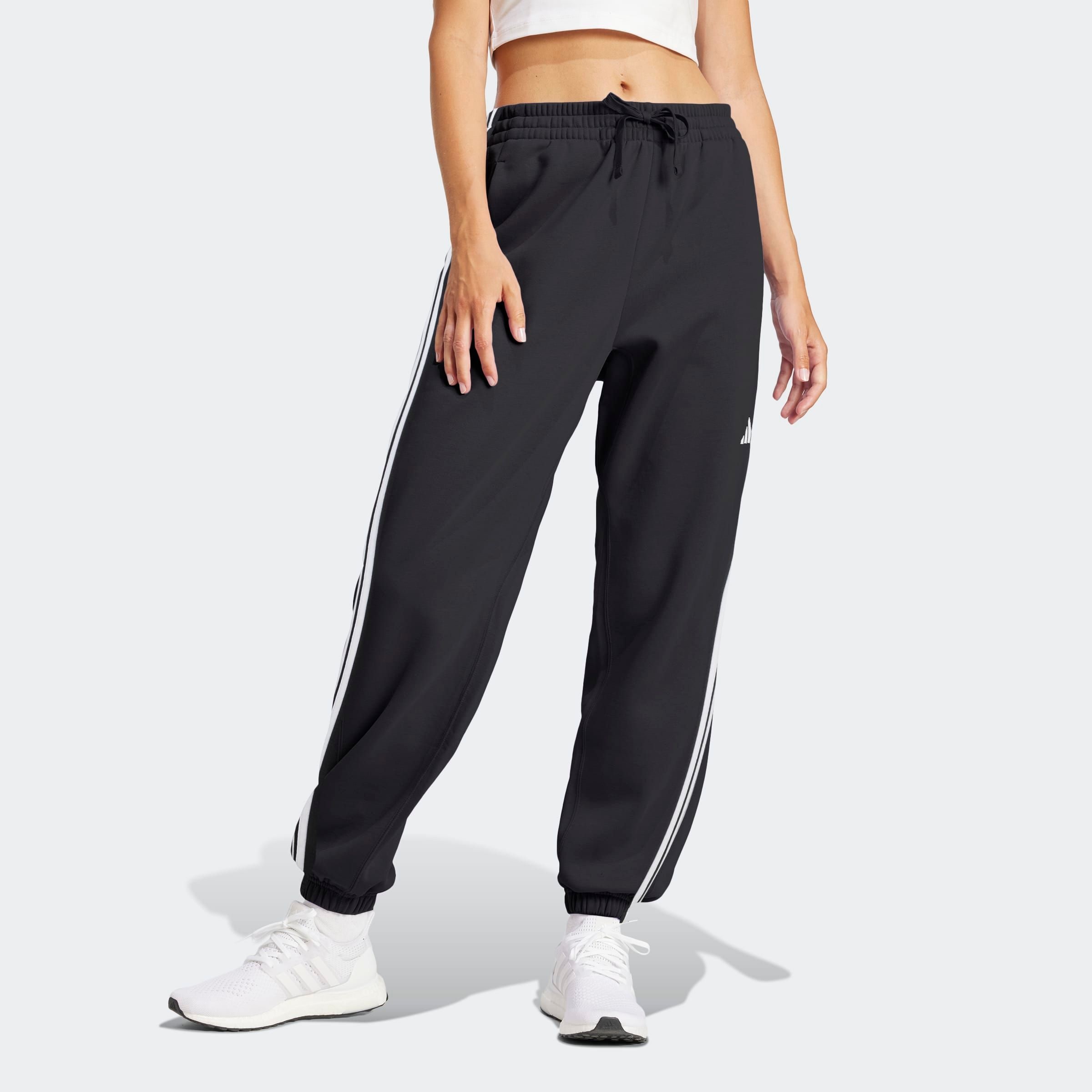 adidas Sportswear Sporthose »W 3S FT CF PT«, (1 tlg.), aus weichem French Terry Material