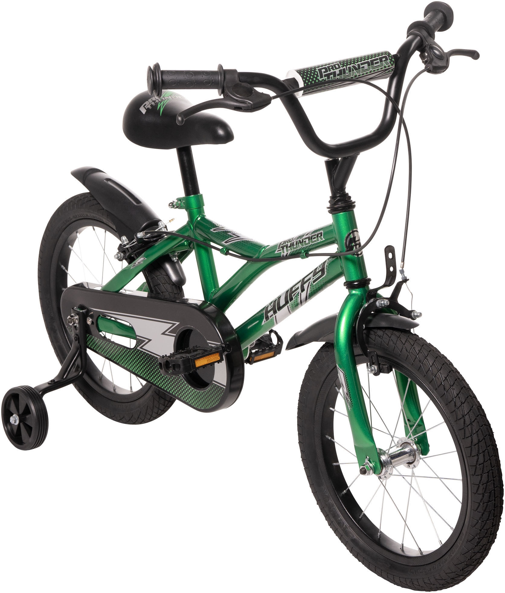 Huffy Kinderfahrrad »Pro Thunder 16-Zoll Fahrrad, Grün«
