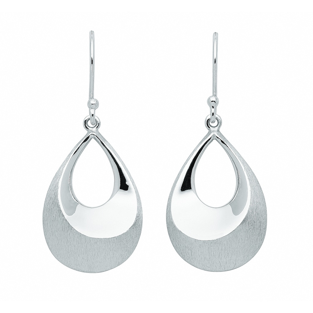 Adelia´s Paar Ohrhänger »Damen Silberschmuck 1 Paar 925 Silber Ohrringe / Ohrhänger« 925 Sterling Silber Silberschmuck für Damen