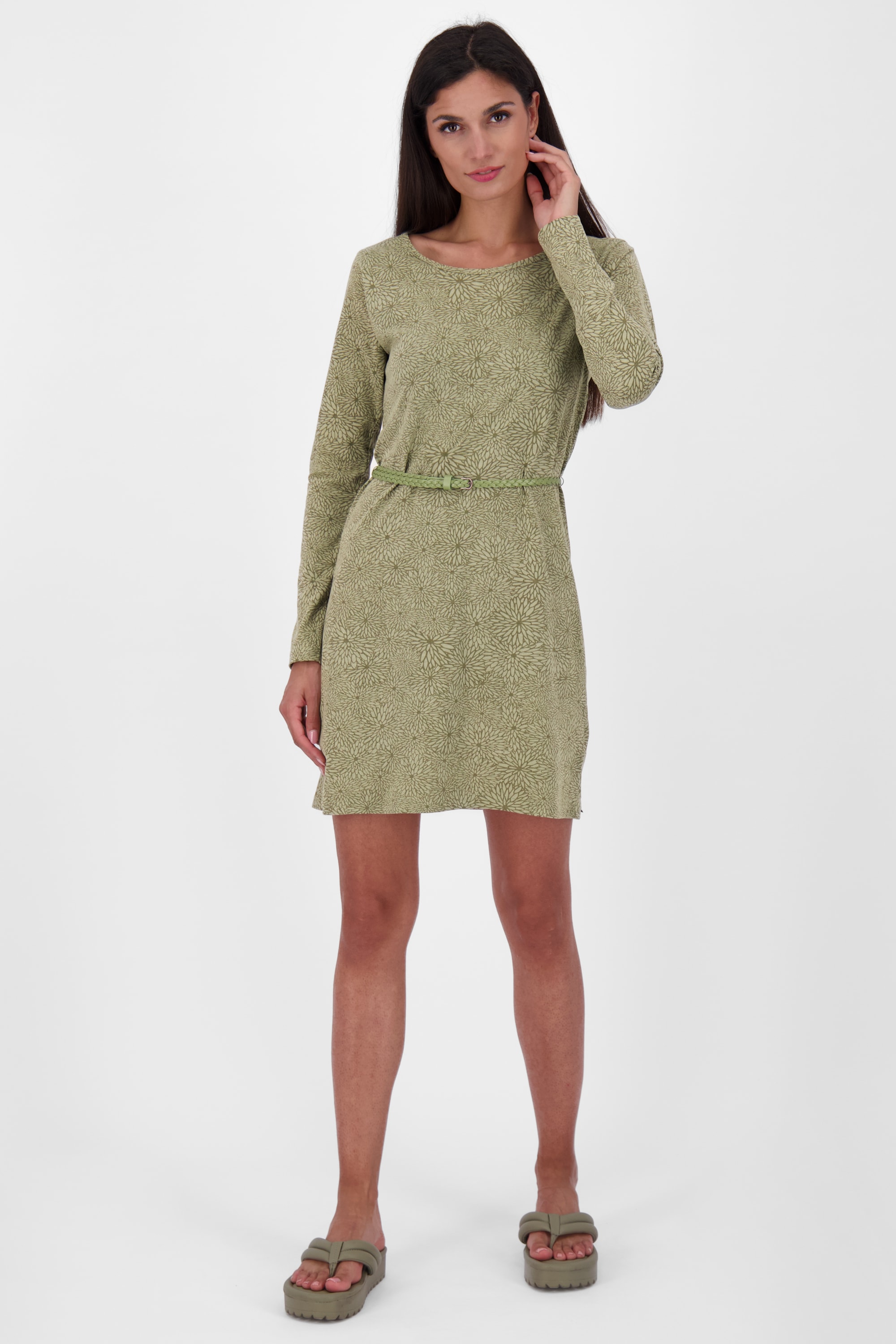 Alife & Kickin Blusenkleid »EllinAK B Longsleeve Dress Damen Langarmkleid, Kleid«