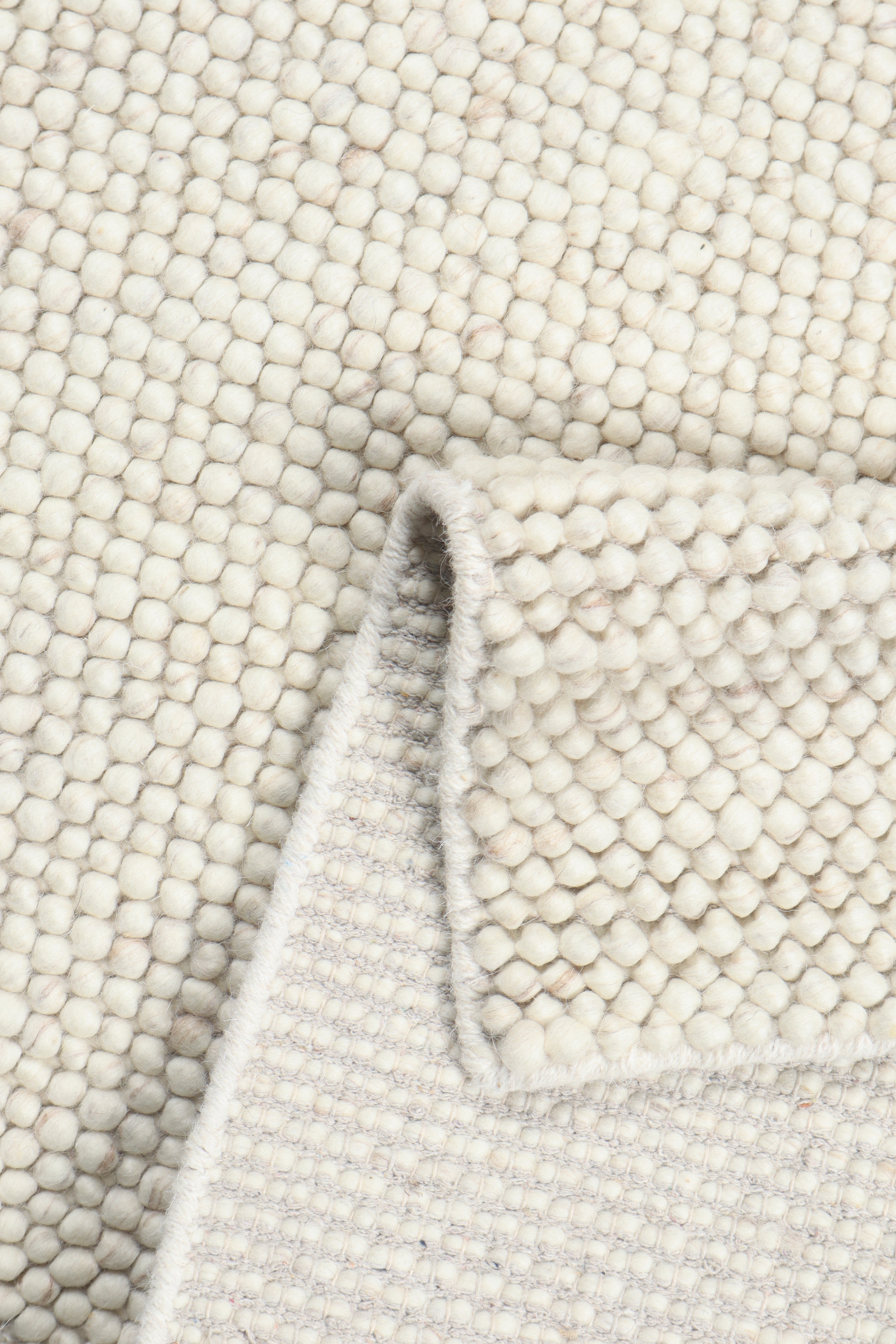 my home Läufer »Wolly, handgewebt, Handweb Teppich« rechteckig 14 mm Höhe Wolle, Brücke, Flur, Schlafzimmer, Wohnzimmer