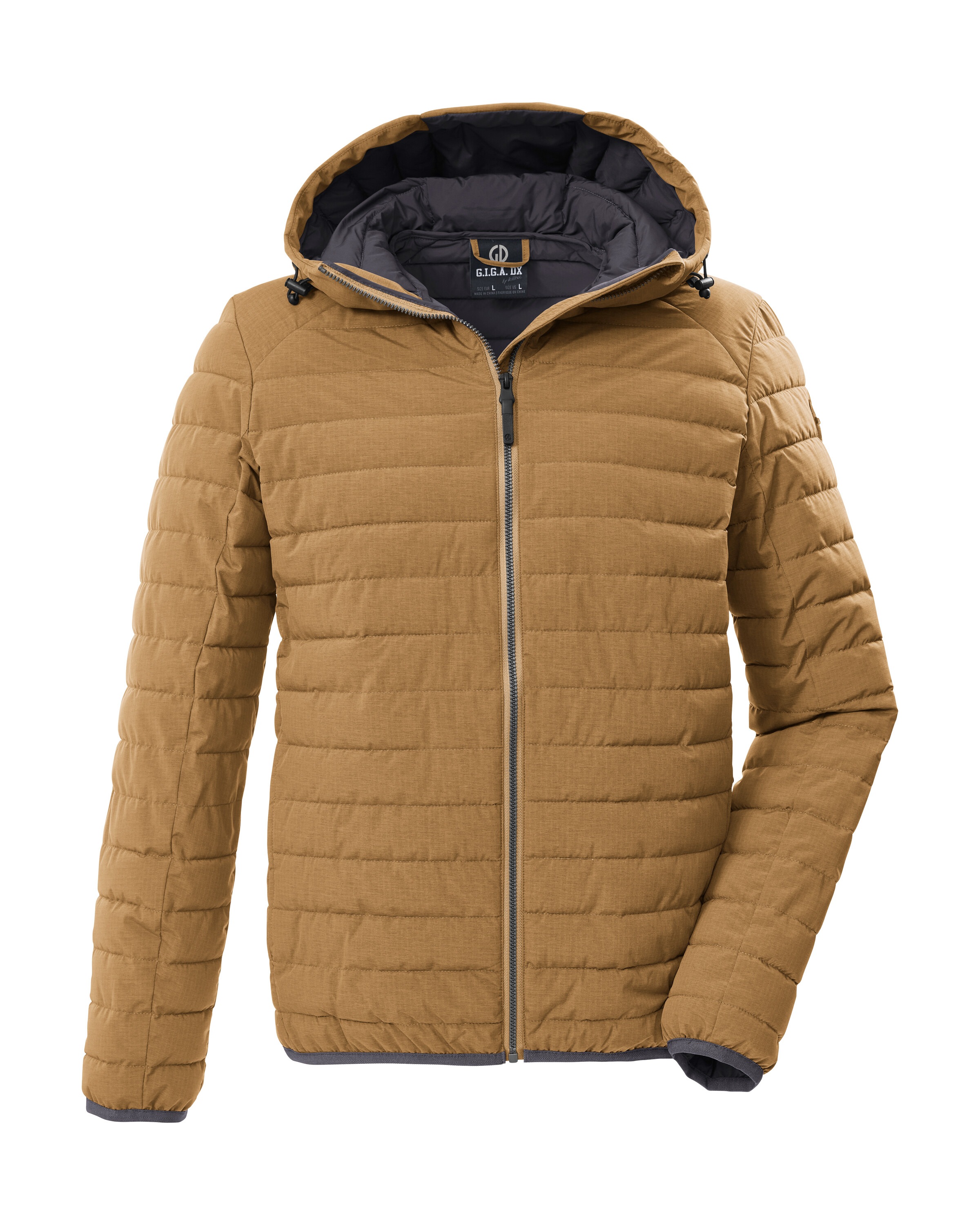 G.I.G.A. DX by killtec Steppjacke "GS 86 MN QLTD JCKT" Schmale, wasserabweisende Herren Steppjacke mit abnehmbarer Kapuze