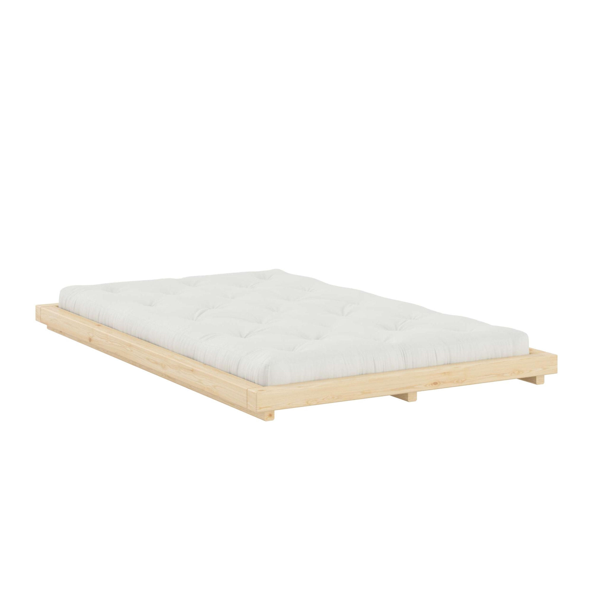 Karup Design Futonbett "FSC Massivholz Futonbett, excl. Matratze, mit Lattenrost" Minimalistisches Design, ein zeitloser Klassiker für moderne Räume