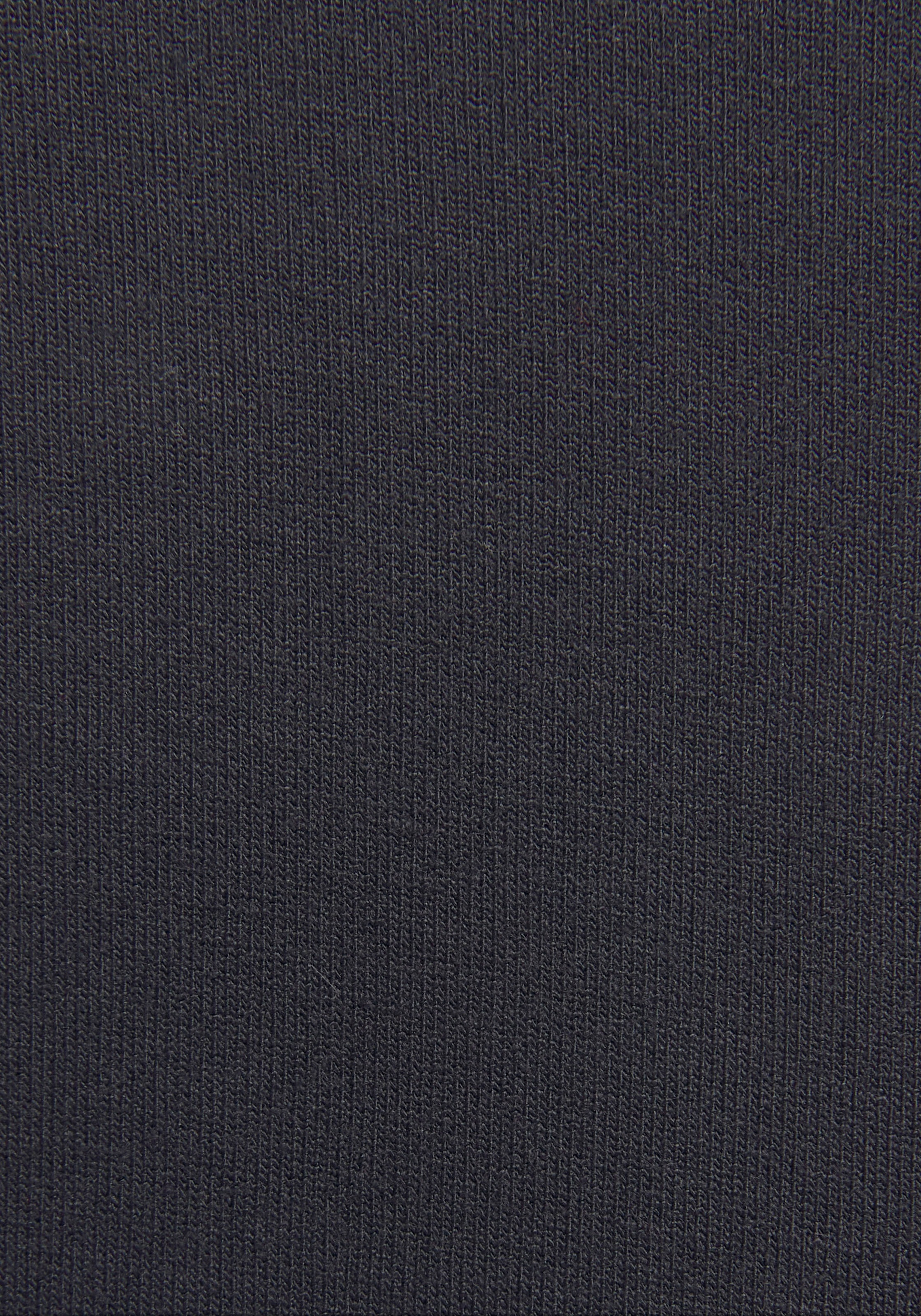 3/4-Arm-Shirt VIVANCE "mit Manschetten und goldfarbenen Knöpfen", Damen, Gr. 48/50, blau (navy), Obermaterial: 95% Viskose (LENZING™ ECOVERO™), 5% Elasthan, unifarben, Basic, figurumspielend normal, Rundhals, Shirts 3/4-Arm-Shirt, aus weichem Viskose-Stre 3