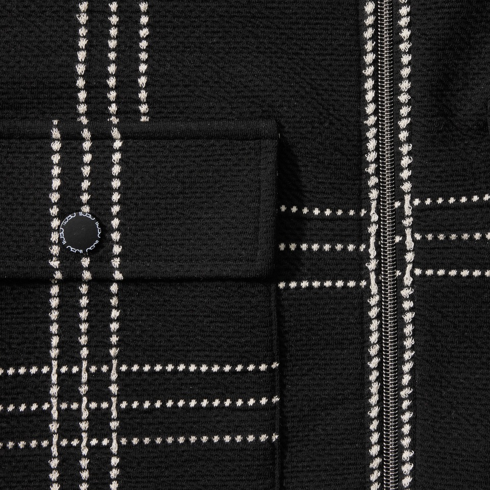 Cecil Cardigan, mit Stehkragen