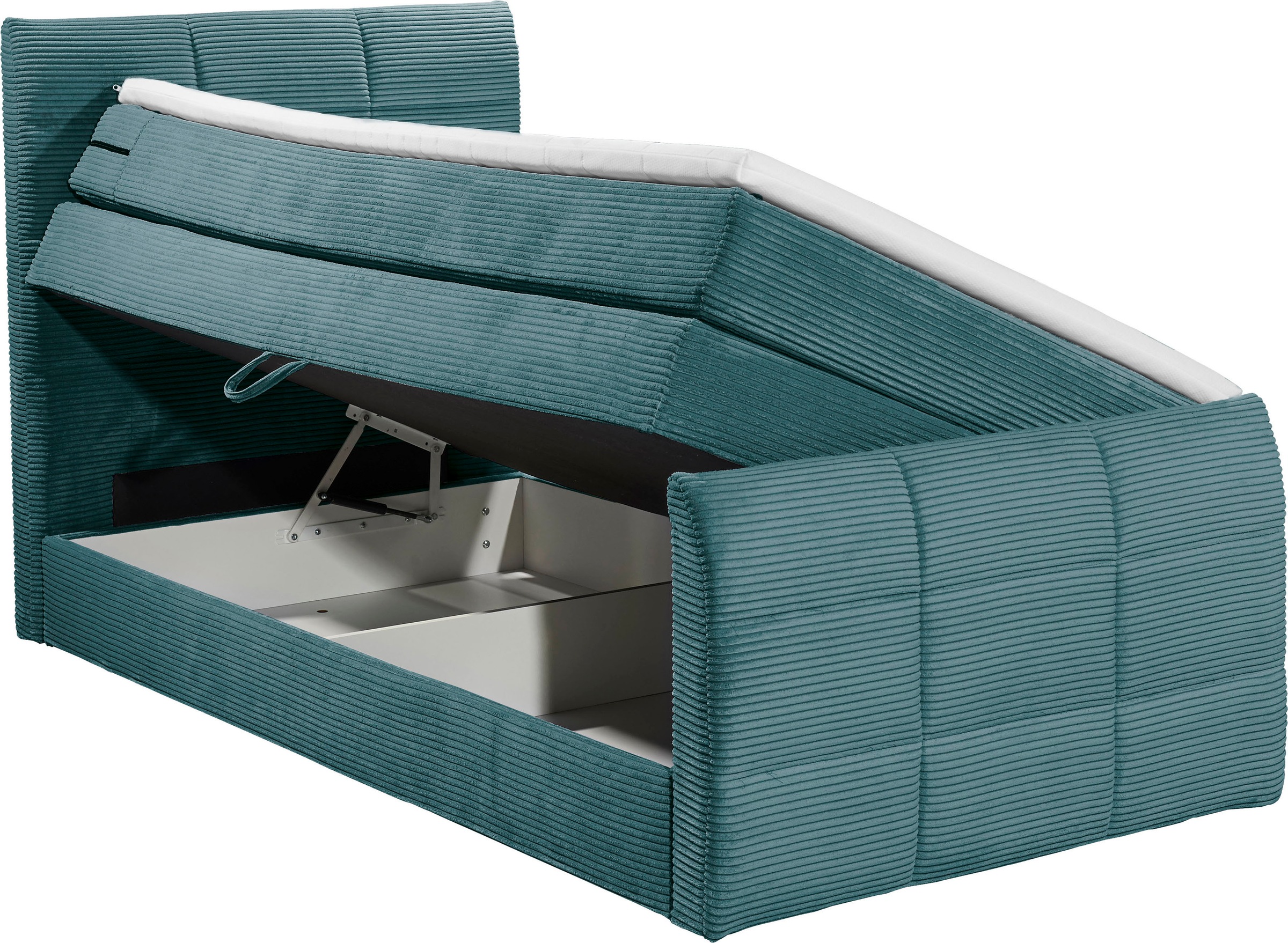 ED EXCITING DESIGN Boxspringbett »Bolivia«, harte Seite mit Kokosmatte, weiche Seite mit Filzabdeckung