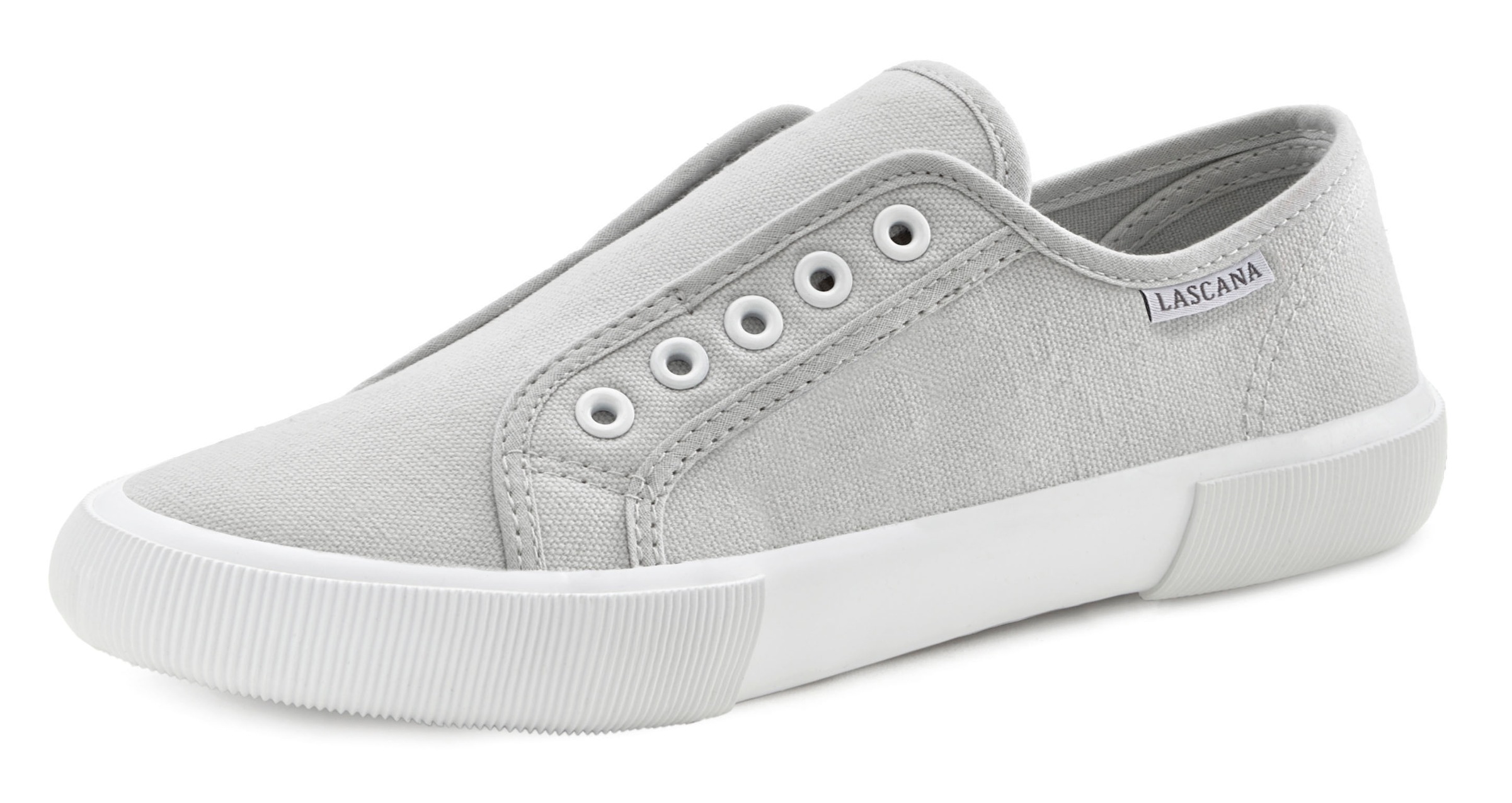 Thumbnail - LASCANA Sneaker "Slip-On-Sneaker," Slipper, Halbschuh bequem zum Reinschlüpfen VEGAN