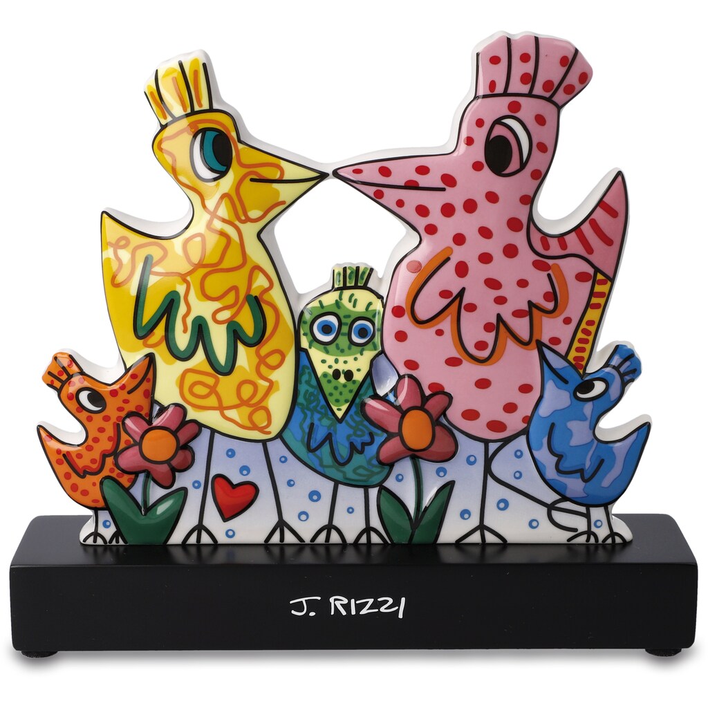 Goebel Sammelfigur »Figur James Rizzi - "Our colorful family"«