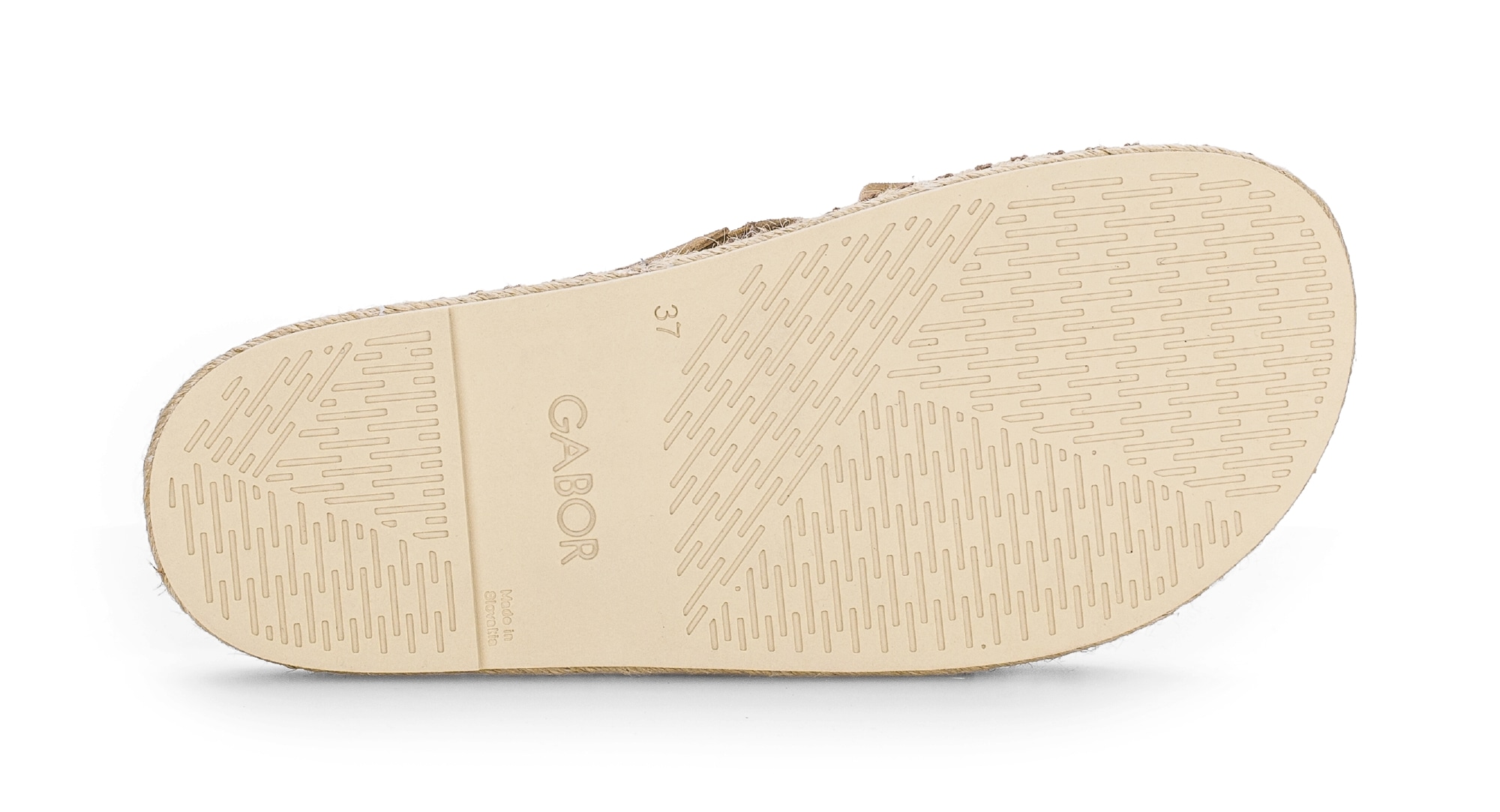 Gabor Pantolette  Plateau, Sommerschuh, Schlupfschuh in modischer Optik