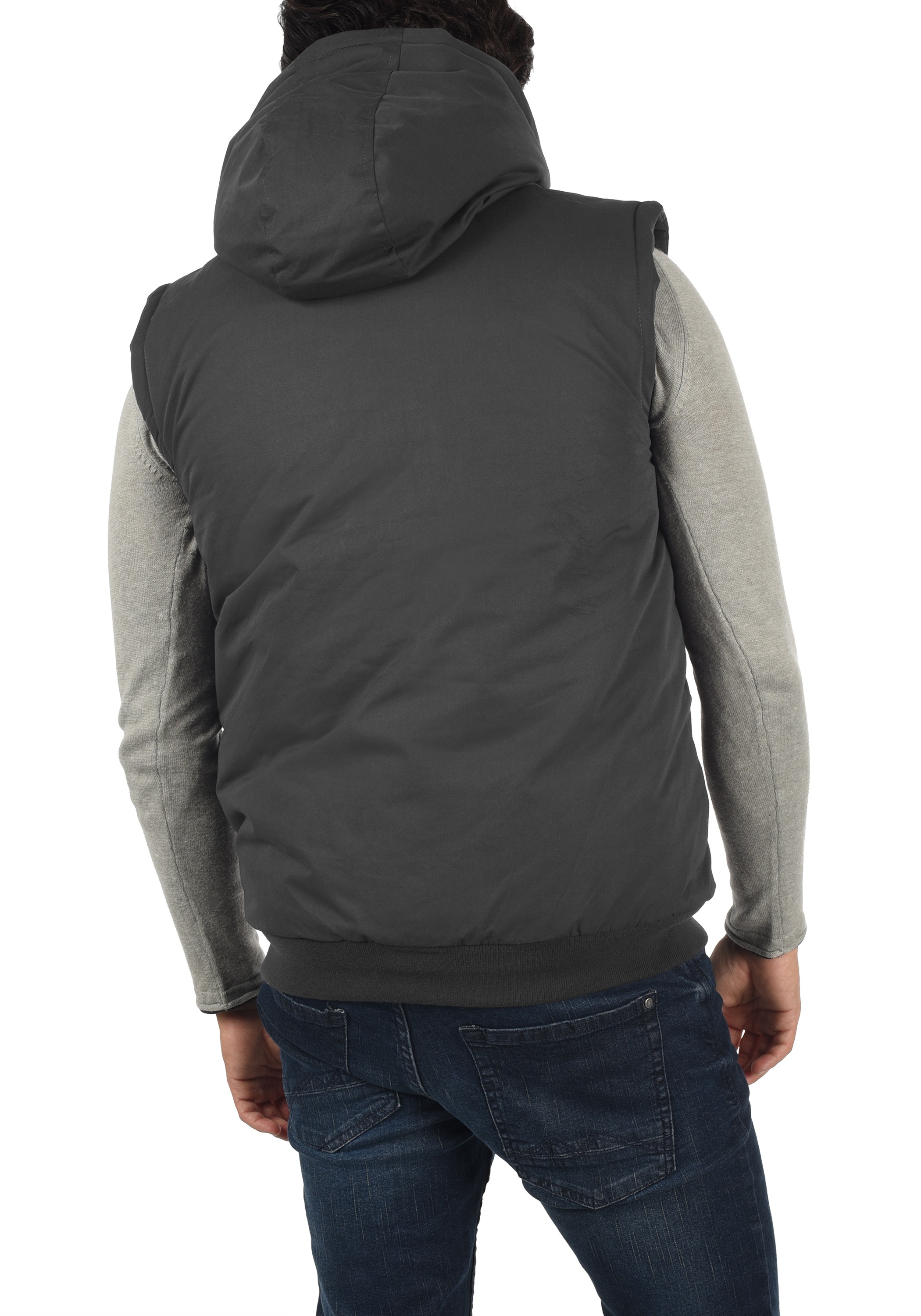 Blend Kurzweste »BHElano« Praktische Outdoor Weste mit Kapuze und Innentasche