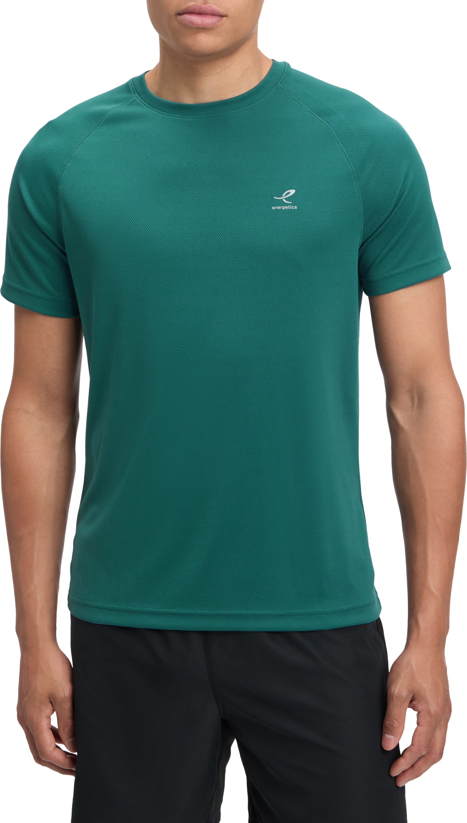 Energetics Laufshirt "HE.-T-SHIRT MARTIN SHORT SLEEVE M" Kurzarm-Design, mit DRY PLUS-Technologie, aus Polyester