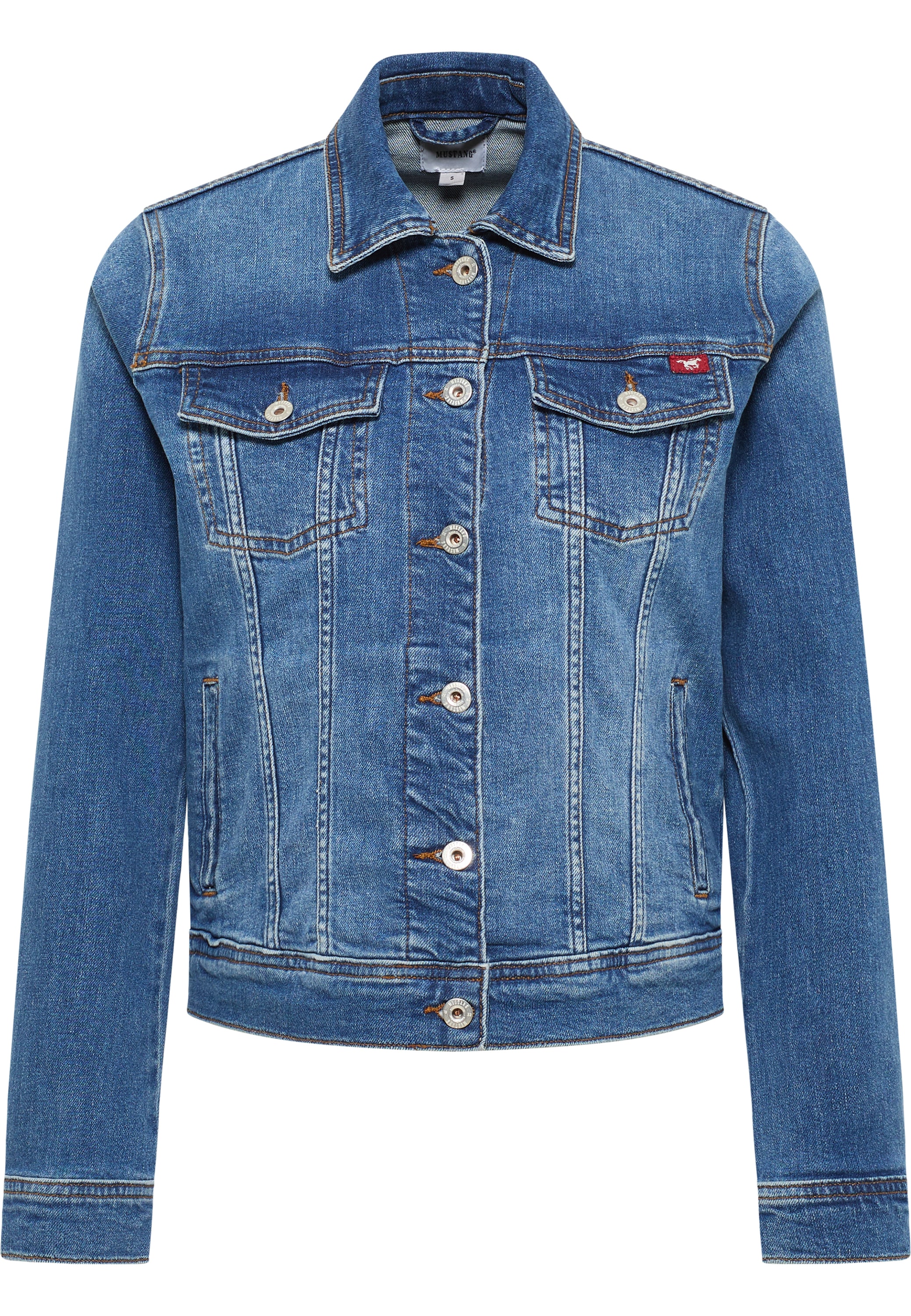 MUSTANG Outdoorjacke "Damen Style Santa Rosa Denim Jacket" günstig online kaufen