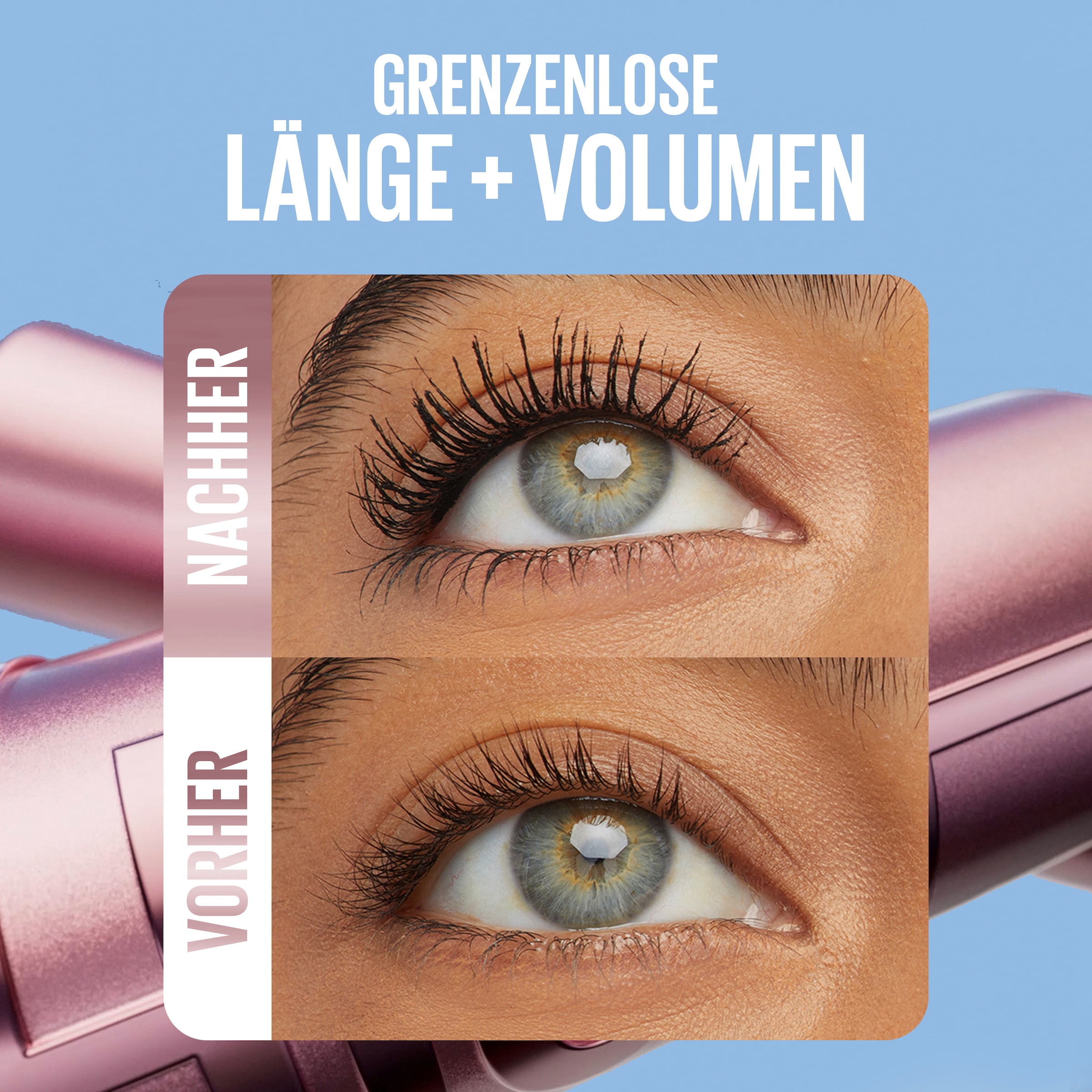 MAYBELLINE NEW YORK Mascara »LASH SENSATIONAL SKY HIGH« schafft volles Volumen und extreme Länge